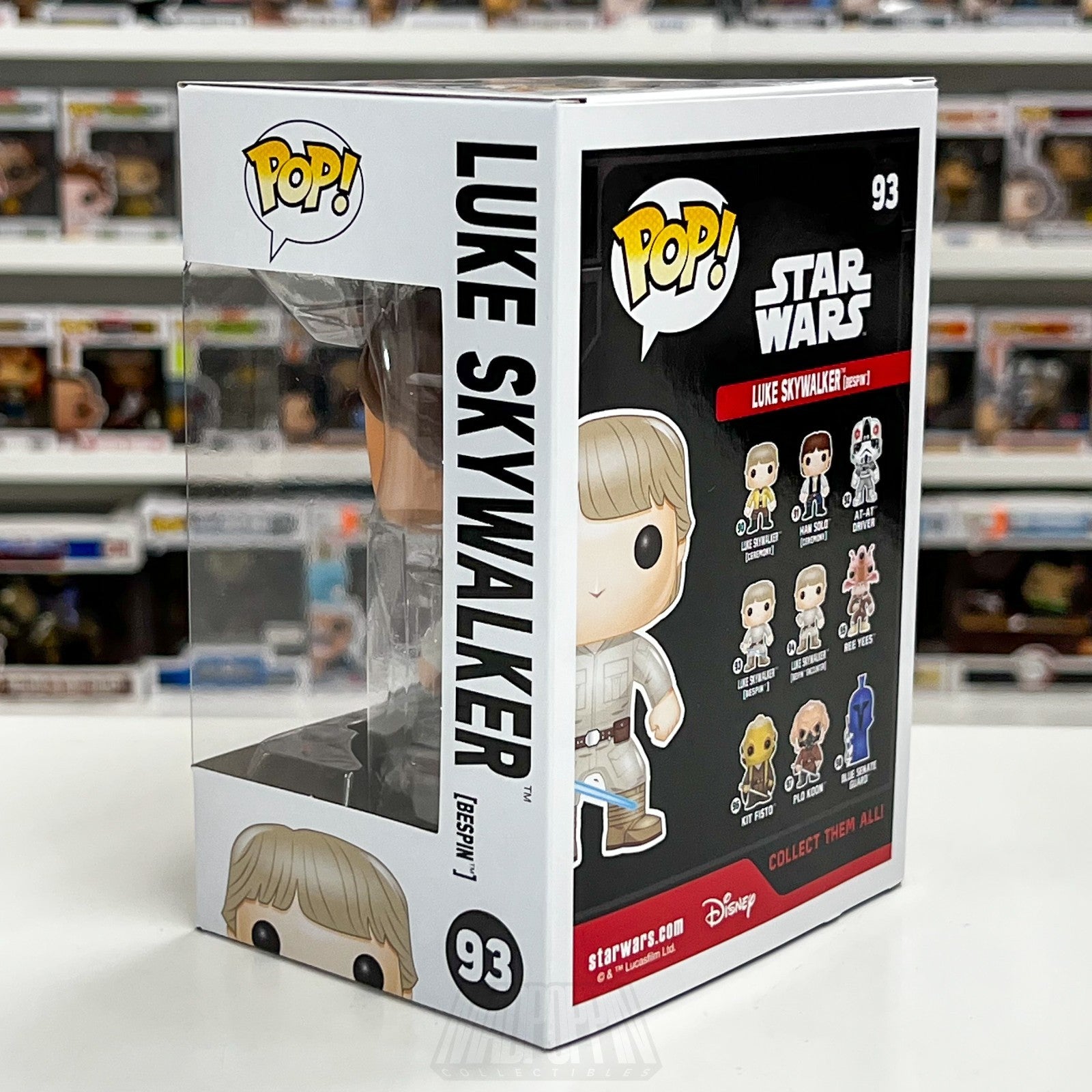 Funko Pop Star Wars Luke Skywalker Bespin 93 Jedi Knight Lightsaber Vinyl Figure2