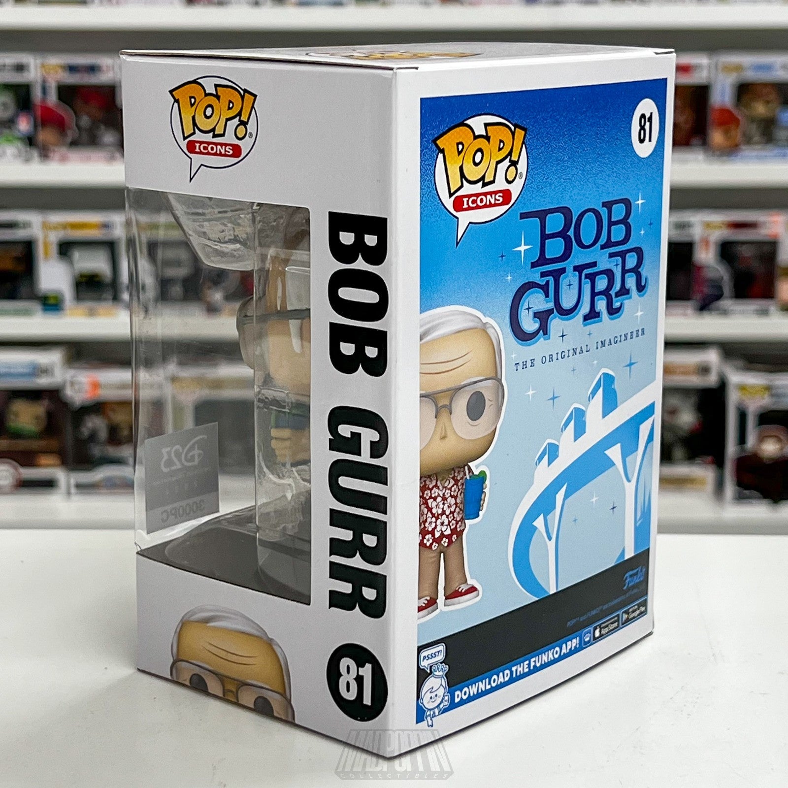 Funko Pop Icons Bob Gurr Imagineer Disney D23 Expo 2024 Exclusive LE 3000pc Tiki