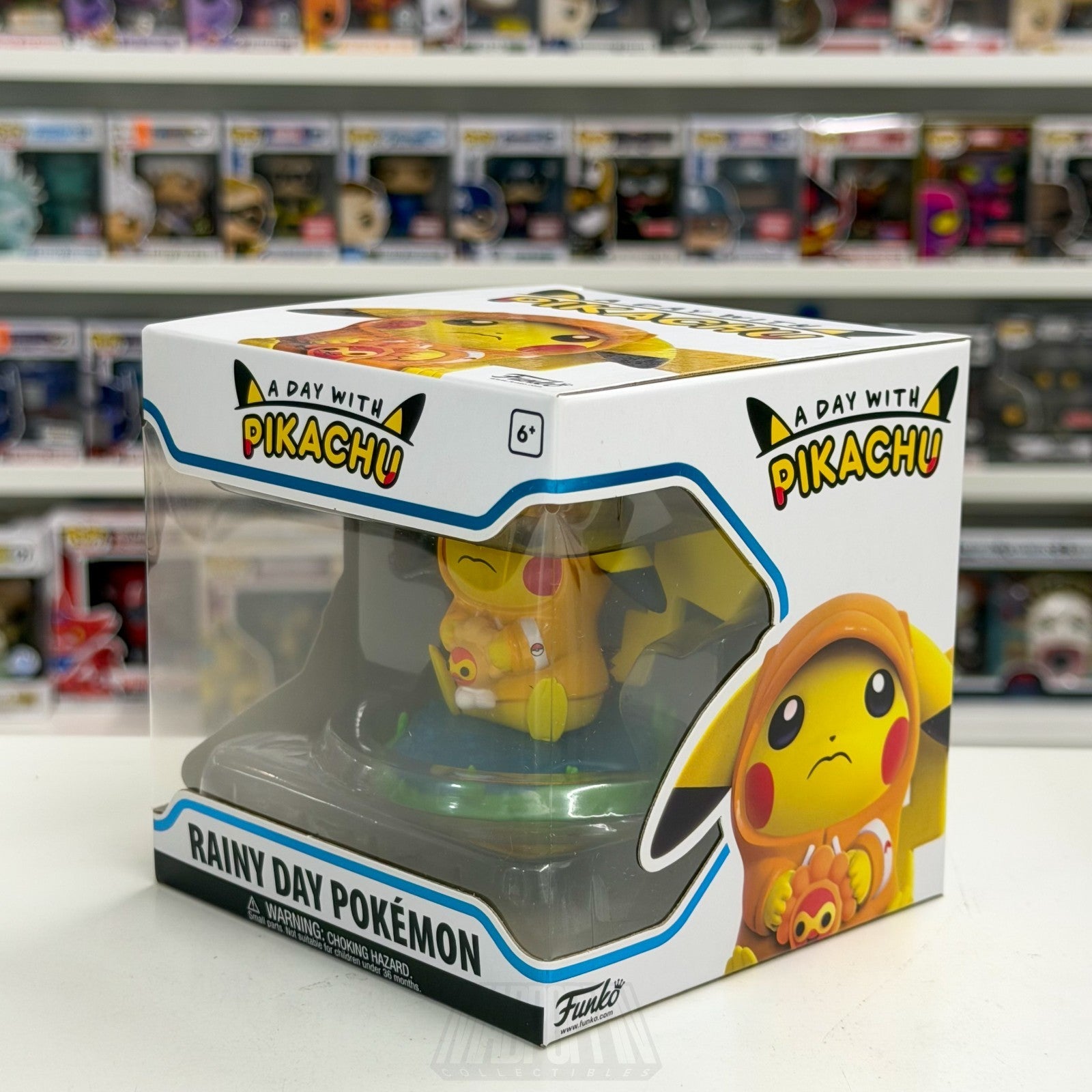 Funko A Day With Pikachu Rainy Day Pokemon Center TCG Japanese Game Vinyl Figure1