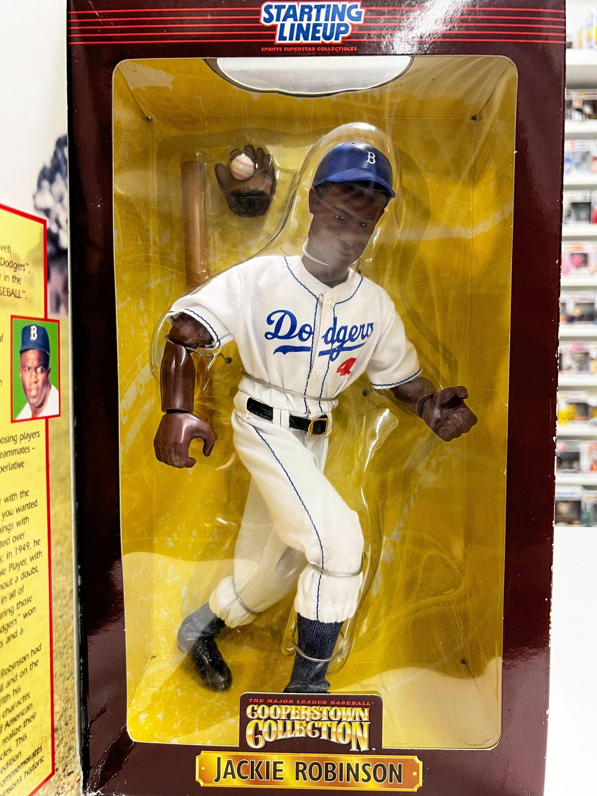 Starting Lineup Brooklyn Dodgers Jackie Robinson Cooperstown Figure MLB Baseball