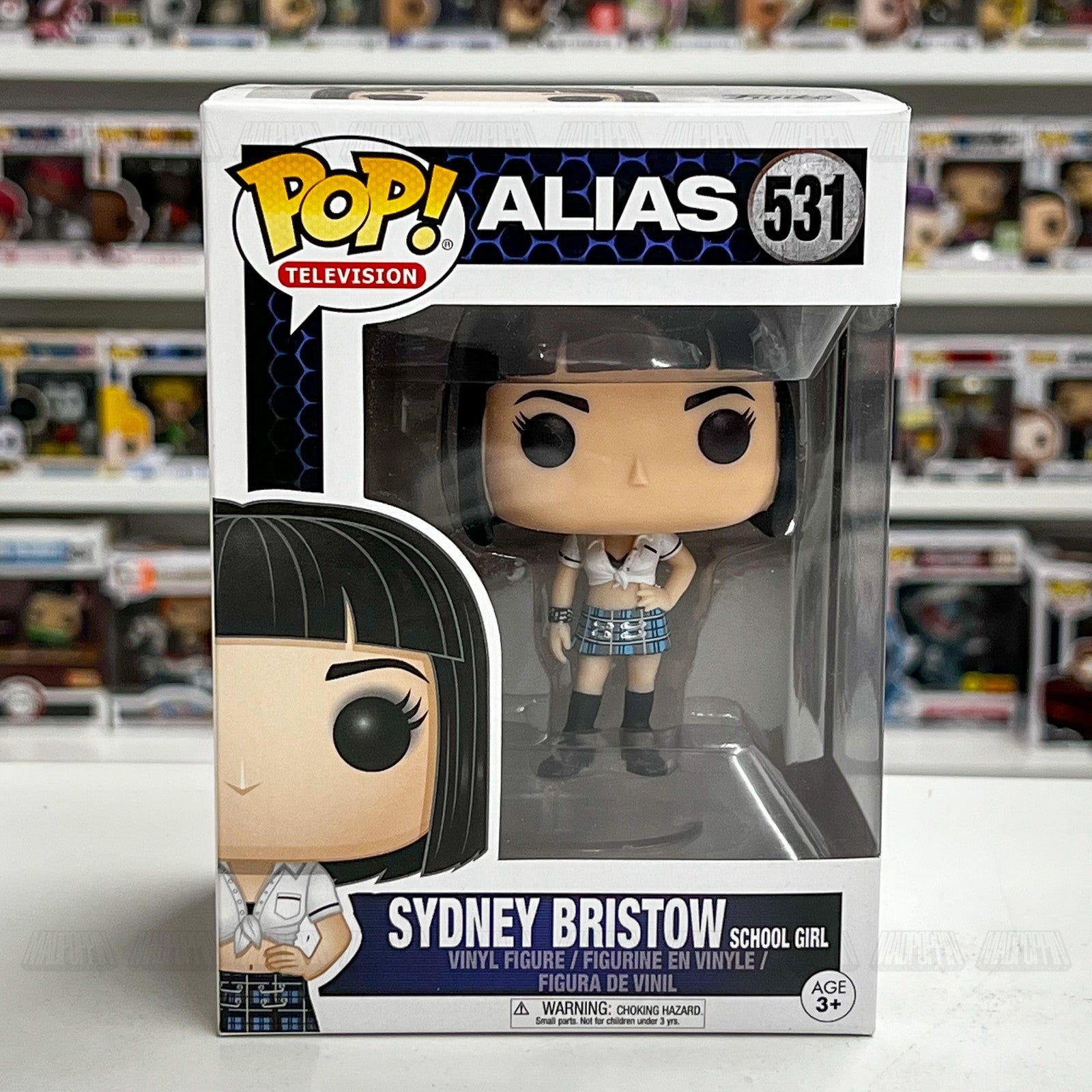 Funko Pop Alias Sydney Bristow School Girl Vinyl Figure 531 TV Collectible New