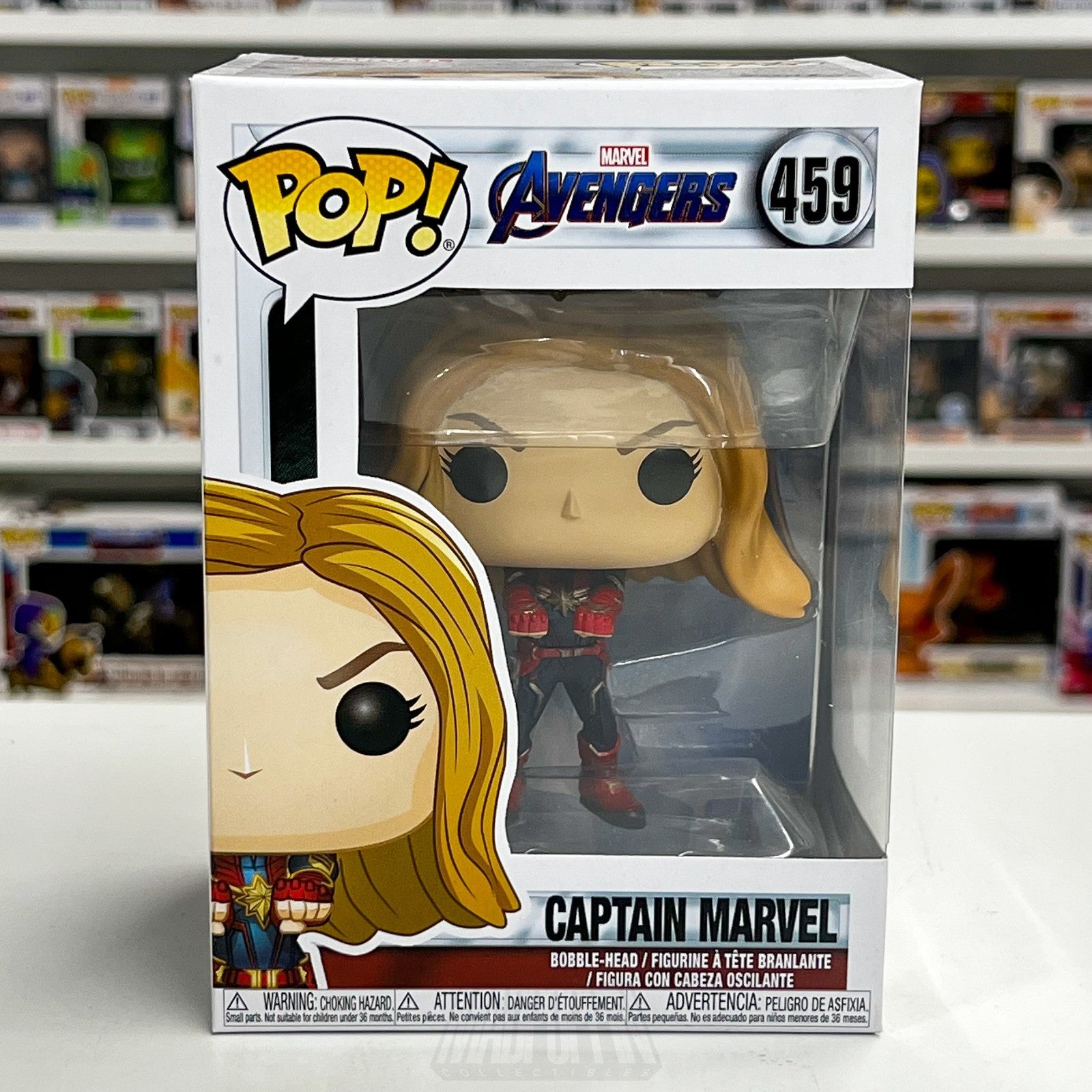 Funko Pop Avengers Endgame Captain Marvel 459 MCU Superhero Toy Vinyl Figure0