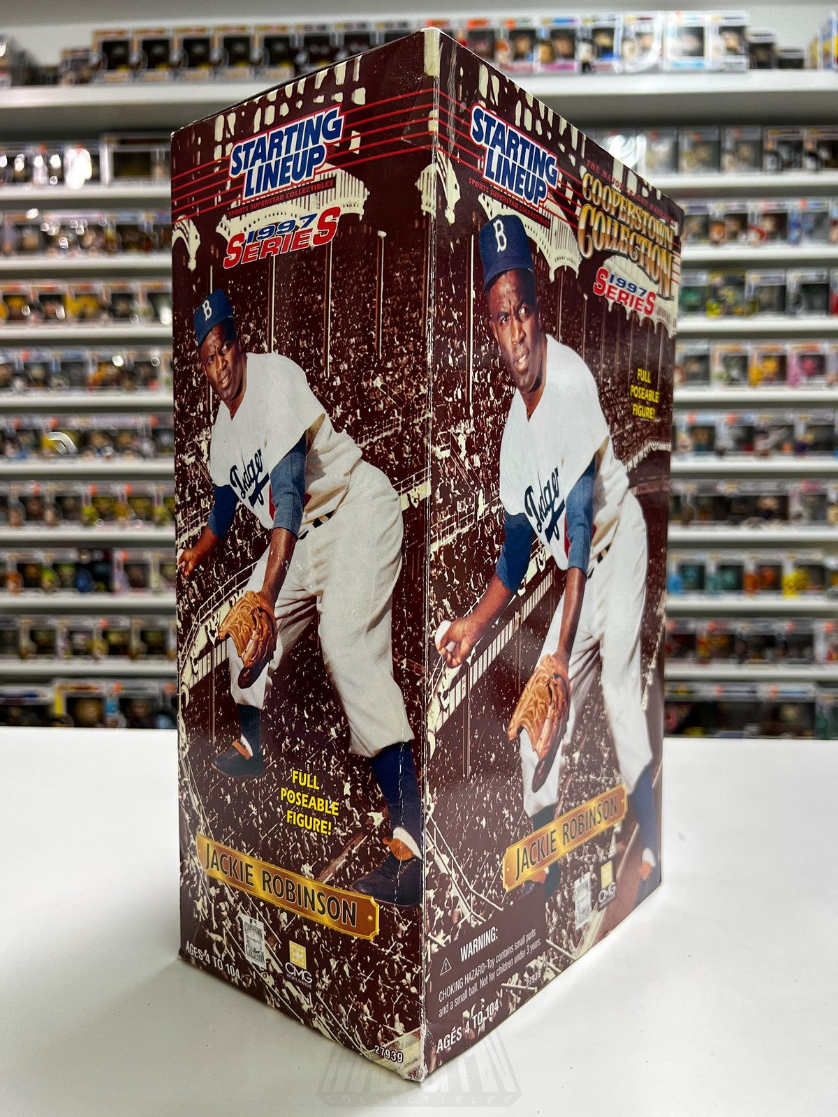 Starting Lineup Brooklyn Dodgers Jackie Robinson Cooperstown Figure MLB Baseball