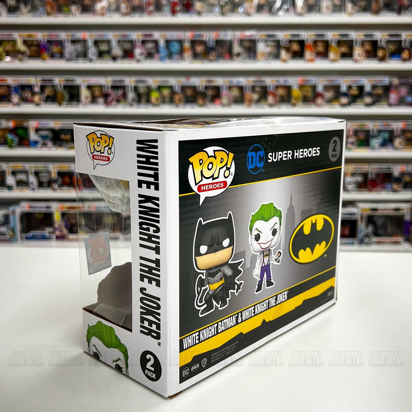 Funko Pop White Knight Batman & Joker 2 Pack PX Previews SDCC 2021 DC Heroes New