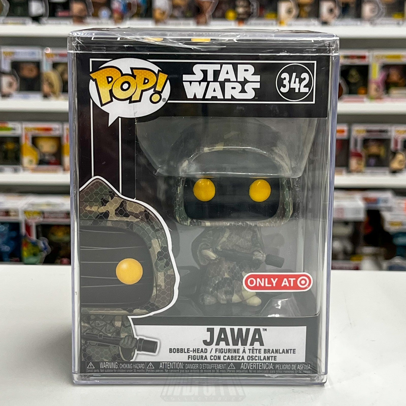 Funko Pop Star Wars Jawa Futura Target 342 Humanoid Tatooine Offworld Toy Figure0