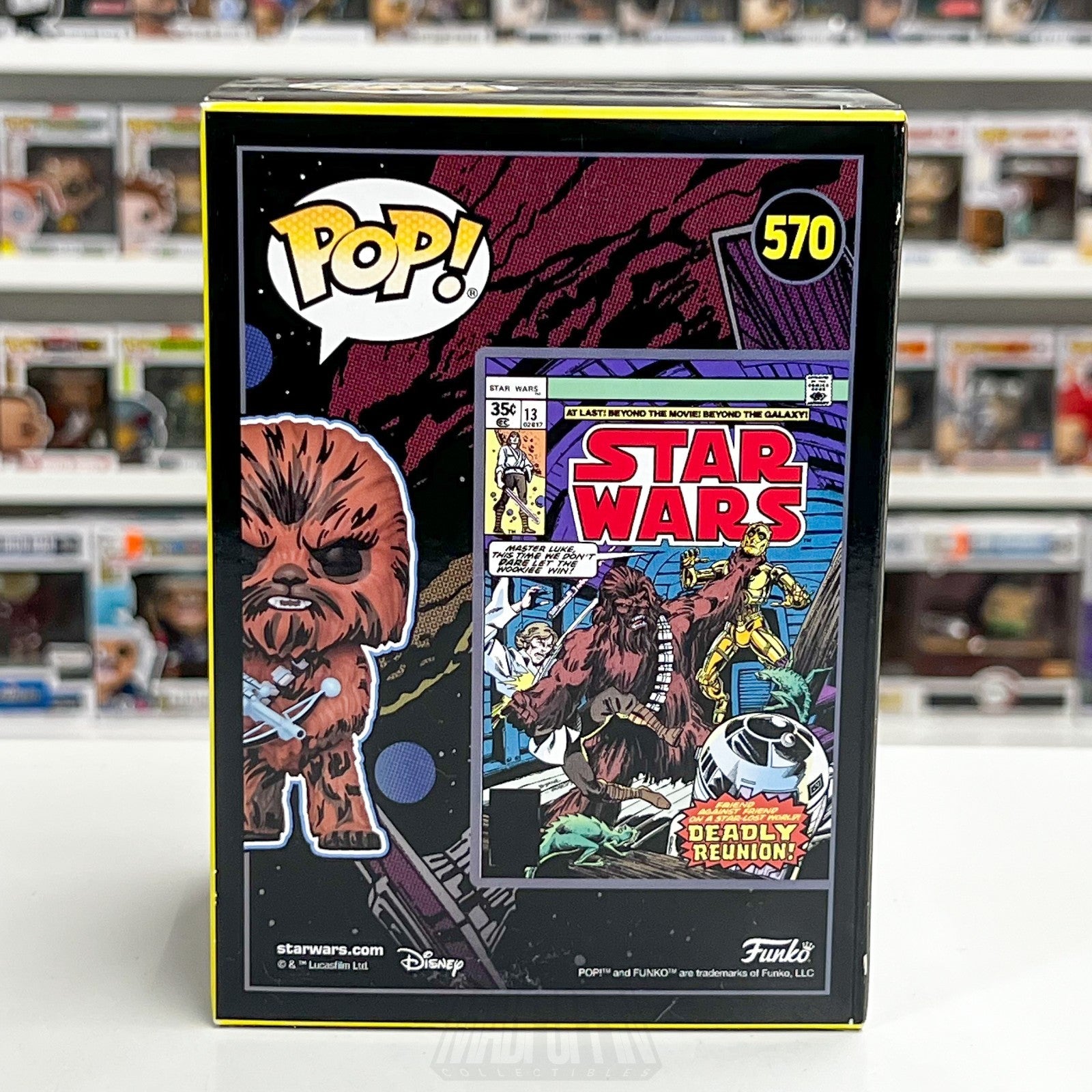 Funko Pop Star Wars Chewbacca w/Bowcaster Retro Target 570 Wookie Vinyl Figure3