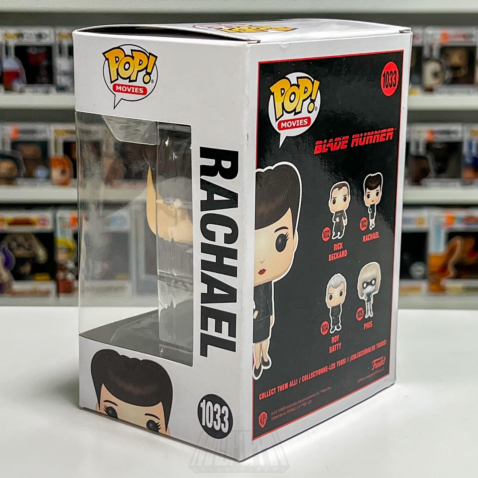 Funko Pop Movies Blade Runner Rachael 1033 Vinyl Figure SciFi Toy Ridley Scott