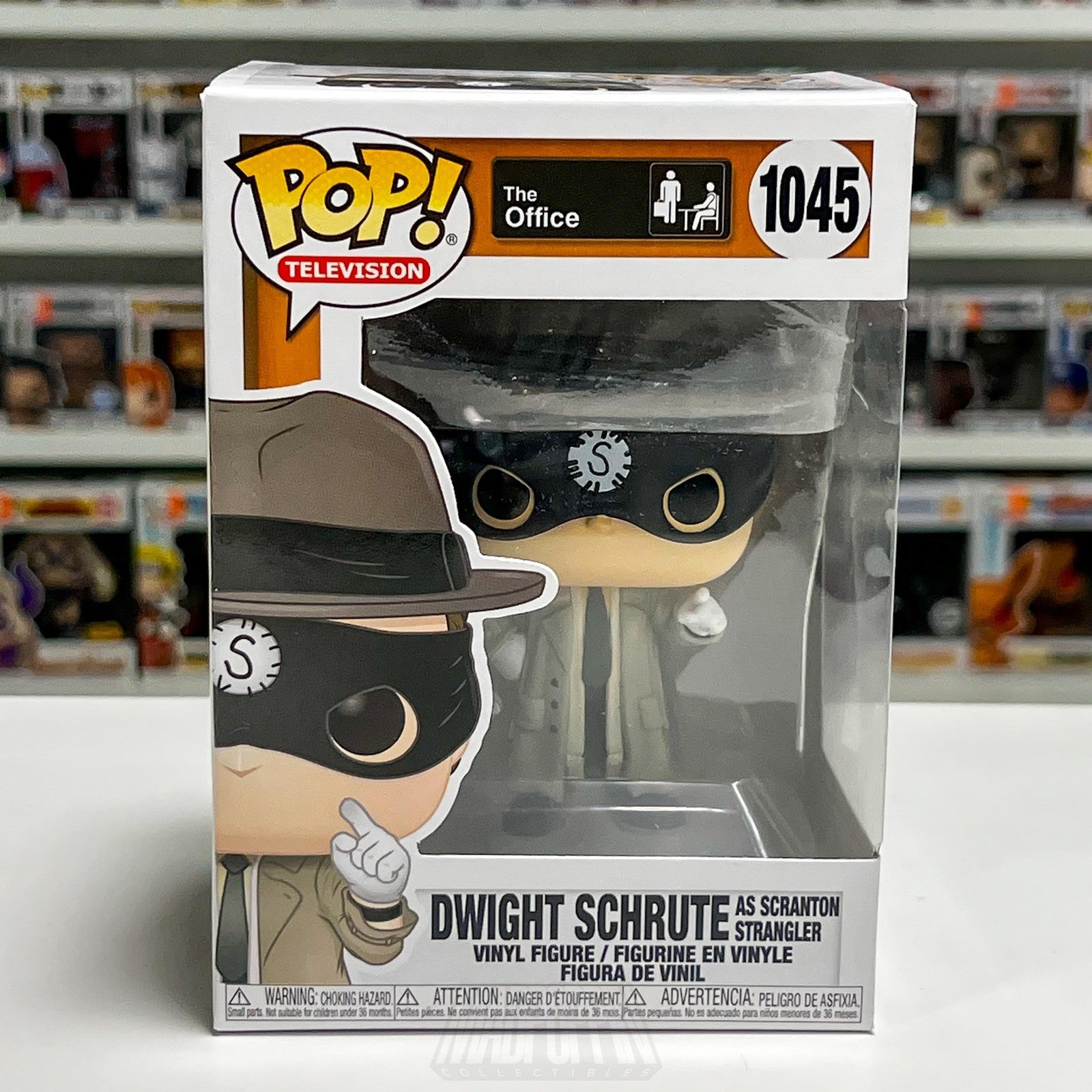 Funko Pop TV The Office Dwight Schrute Scranton Strangler #1045 Vinyl Figure Toy