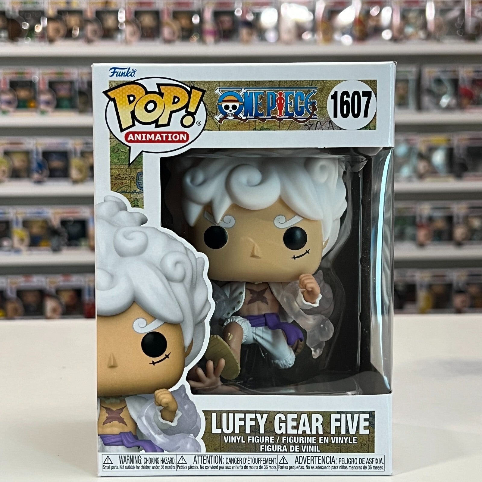 Funko Pop Anime One Piece Luffy Gear Five 1607