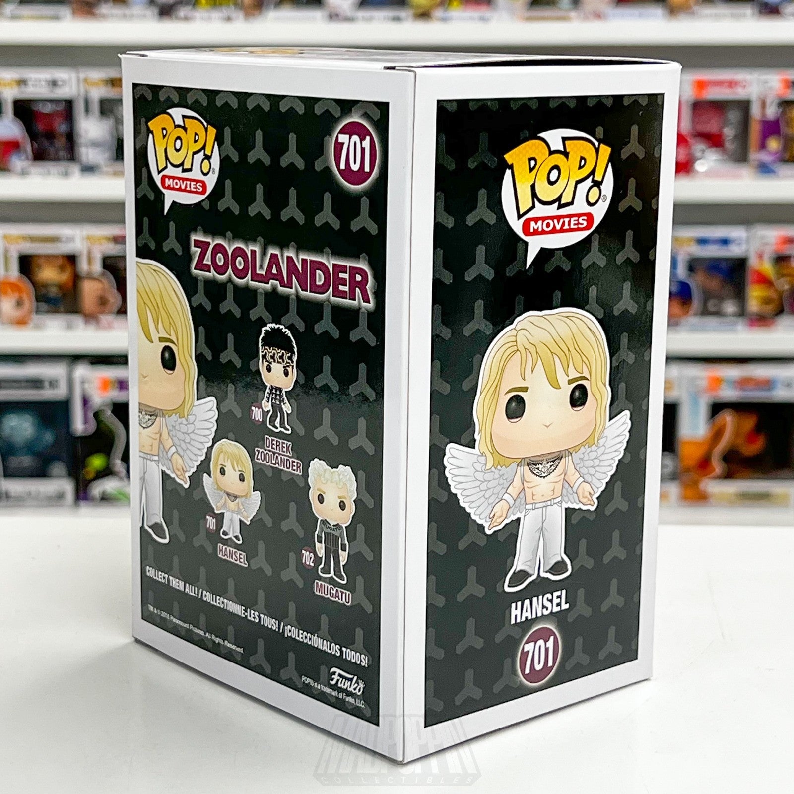 Funko Pop Movies Zoolander Hansel 701 American Comedy Owen Wilson Vinyl Figure4