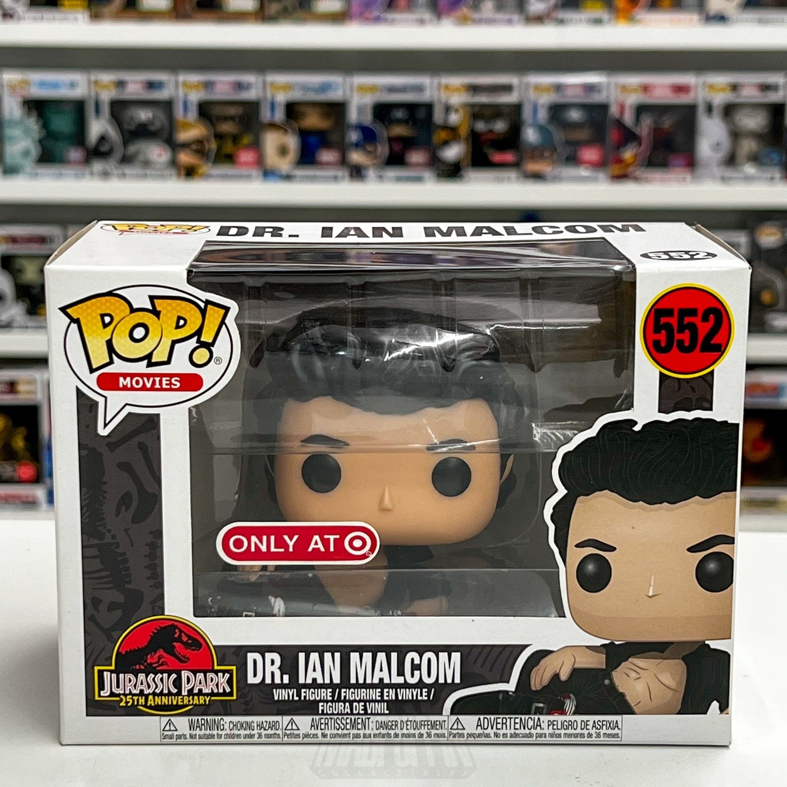 Funko Pop Movies Jurassic Park Dr Ian Malcolm Injured Target 552 ToyVinyl Figure0