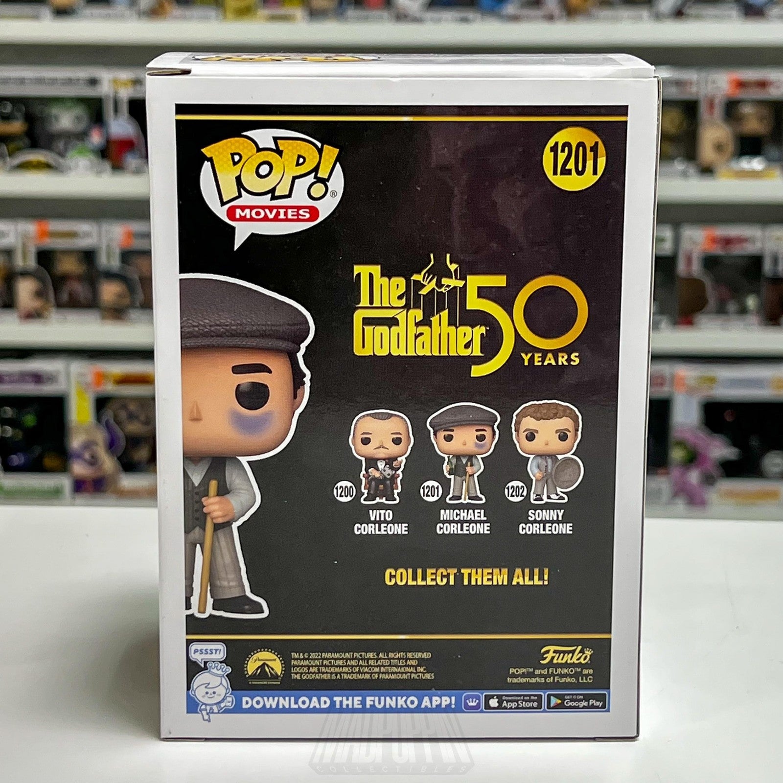 Funko Pop Movies The Godfather 50 Years Michael Corleone #1201 Vinyl Figure Toy