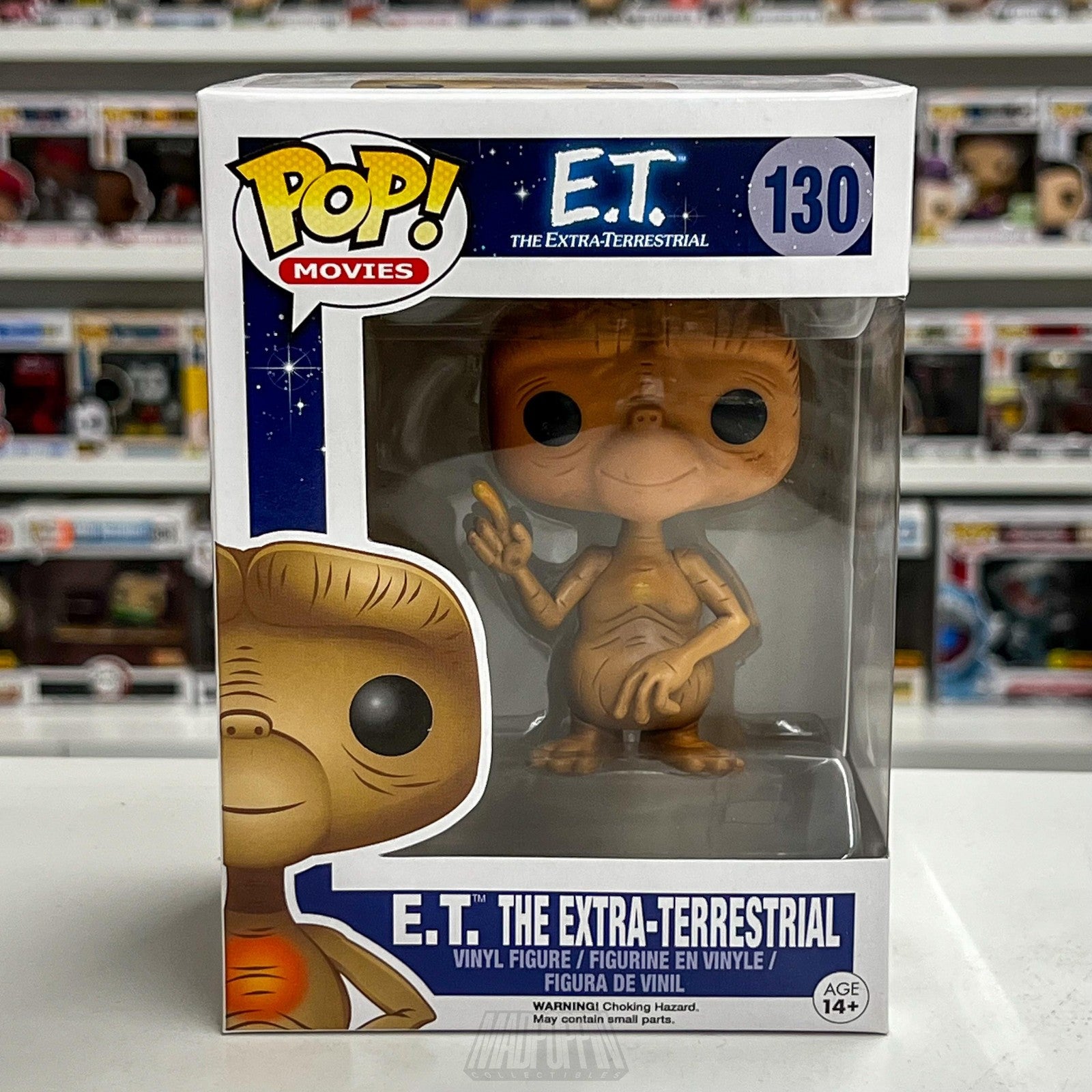 Funko Pop Movies Original E.T. The Extra-Terrestrial Vinyl Figure 130 Alien