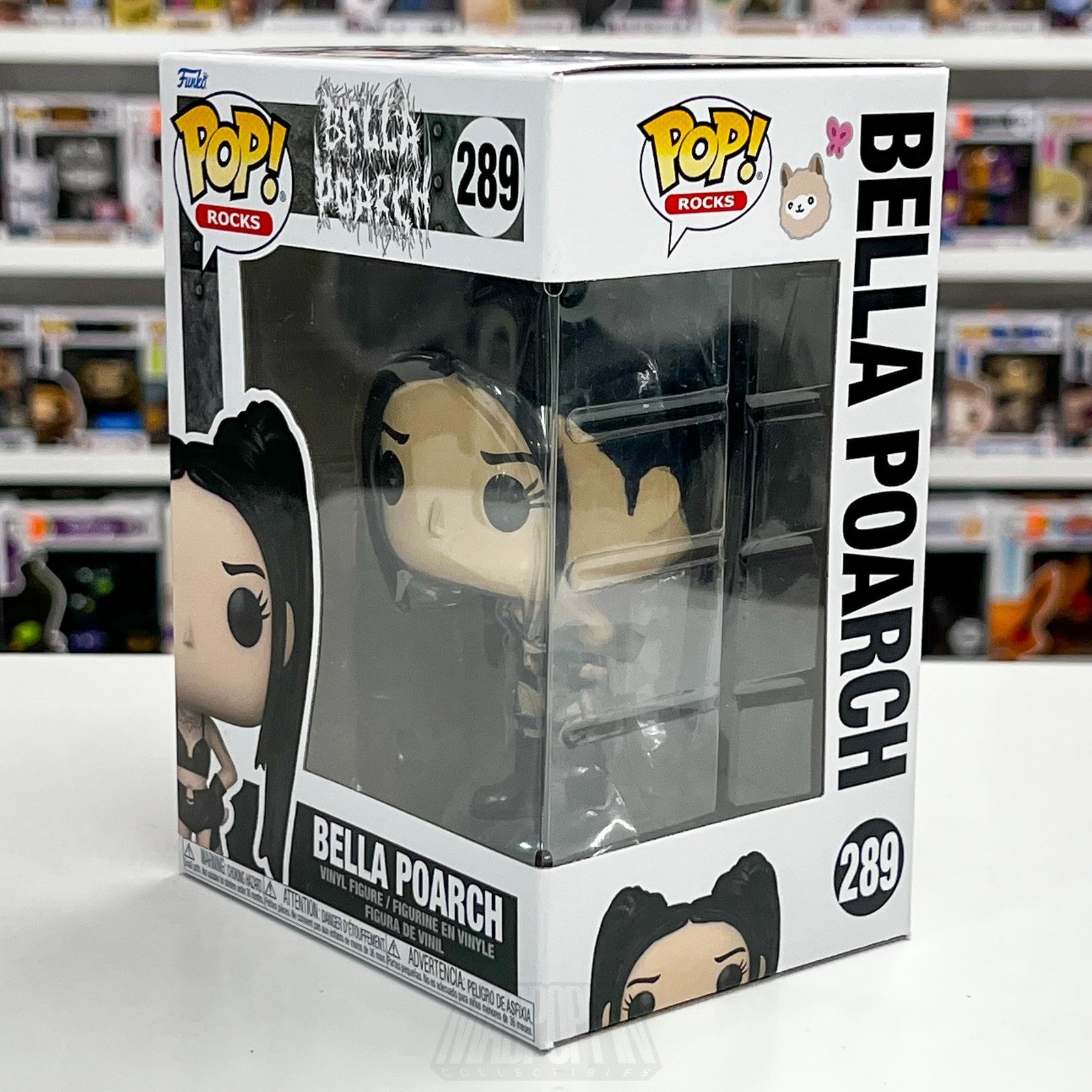 Funko Pop Rocks Bella Poarch #289 Vinyl Figure with Box POP! Rocks Collectible1