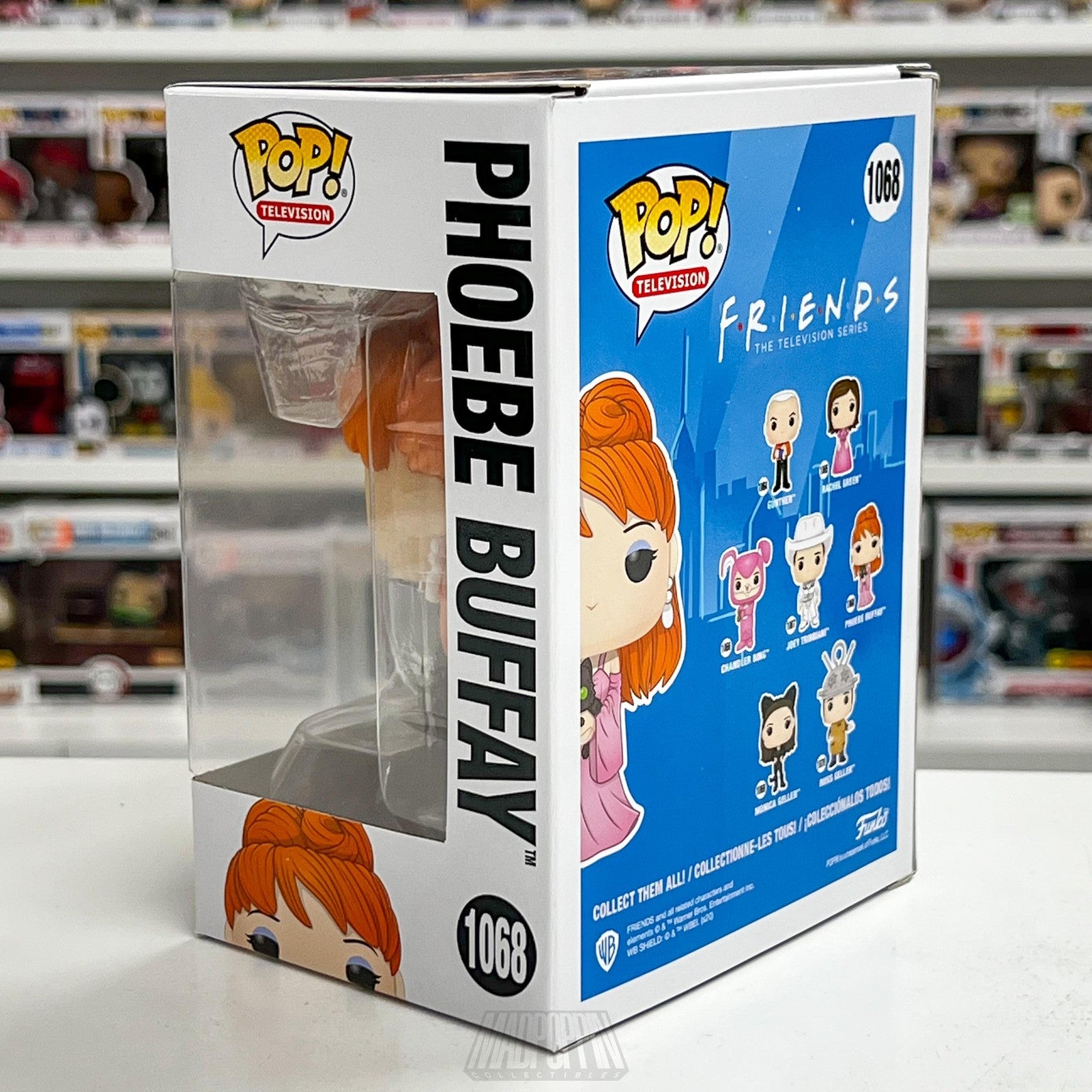 Funko Pop Phoebe Buffay Friends 1068 Vinyl Figure TV Show Collectible New Boxed