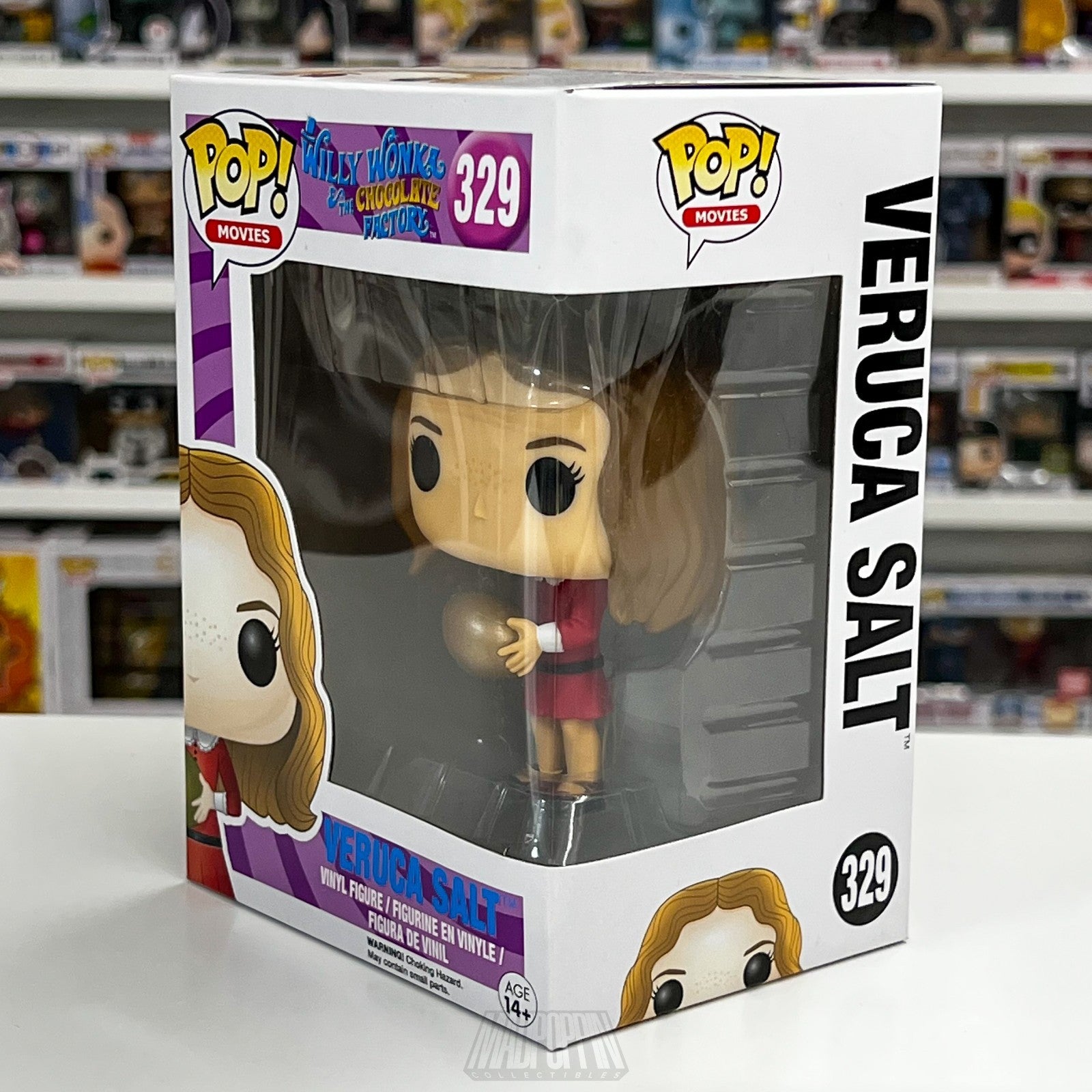 Funko Pop Movies Willy Wonka & The Chocolate Factory Veruca Salt Golden Egg 329