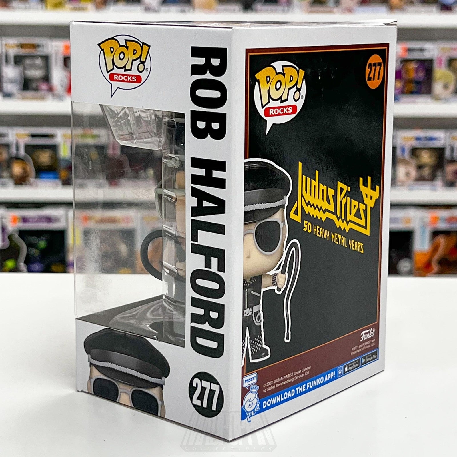 Funko Pop Rocks Judas Priest Rob Halford #277 Vinyl Figure 50 Heavy Metal Years2