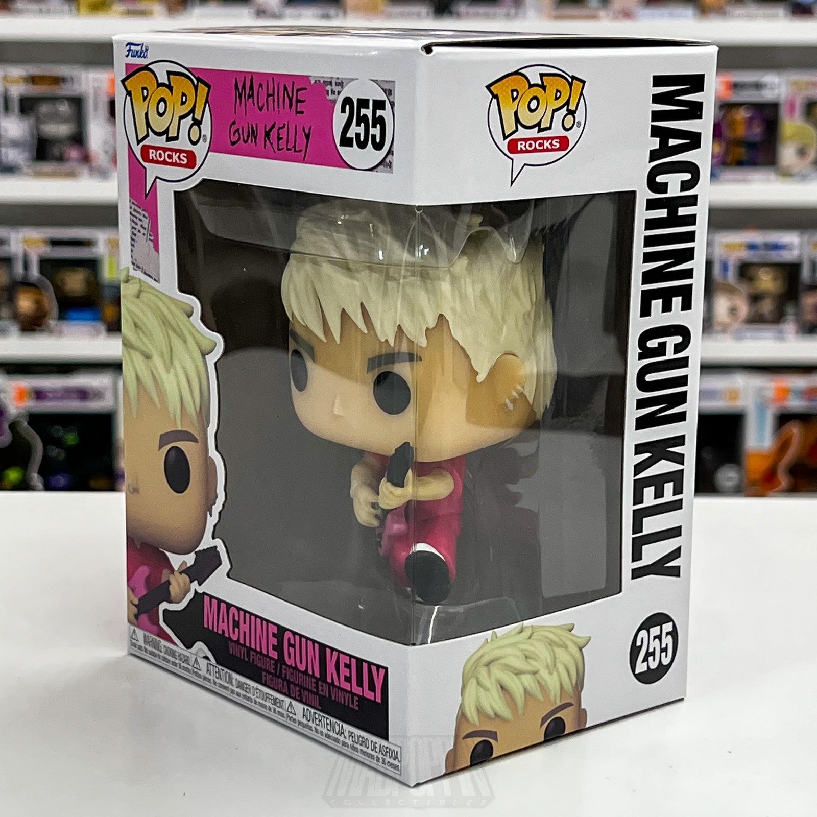 Funko Pop Rocks Machine Gun Kelly 255 MGK Vinyl Figure Hip Hop Rap Punk Alt NIB1