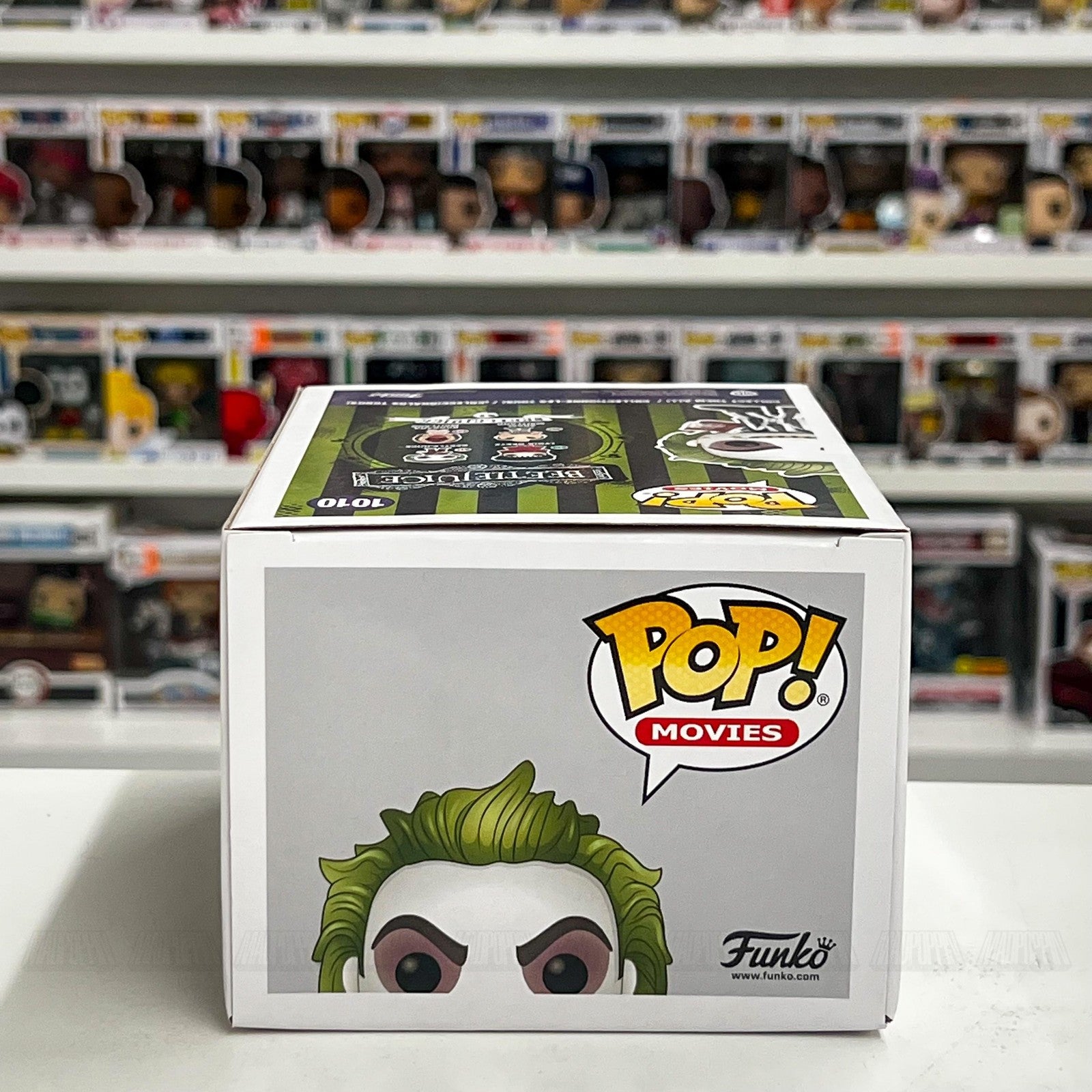 Funko Pop Beetlejuice 1010 Glow in the Dark Fall Convention Exclusive Vinyl