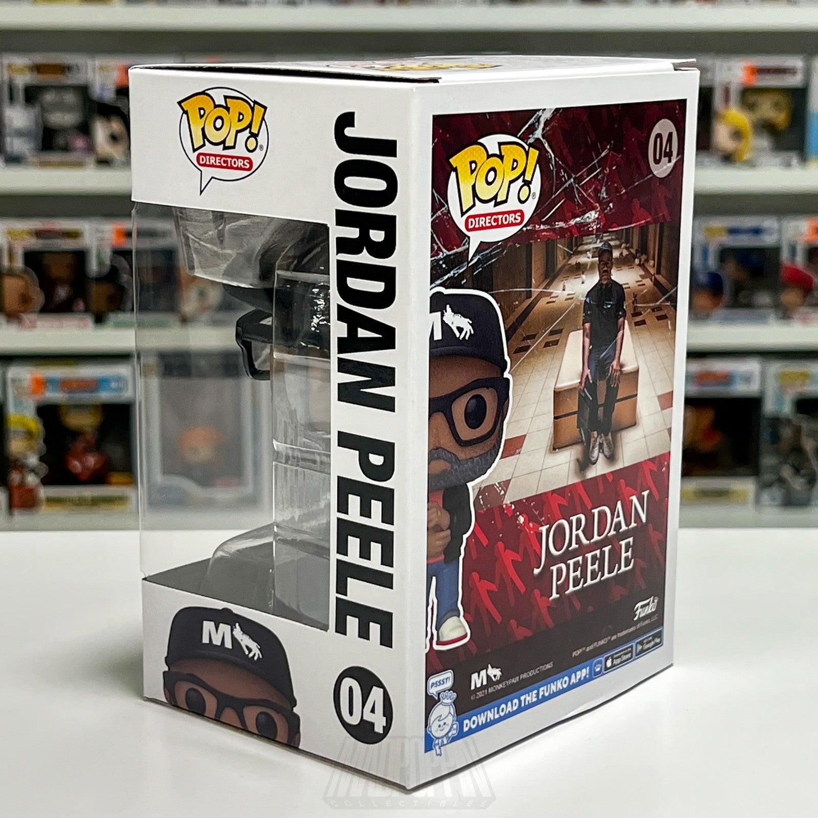 Funko Pop Directors Jordan Peele 04 Vinyl Figure Collectible Movies Horror Toy