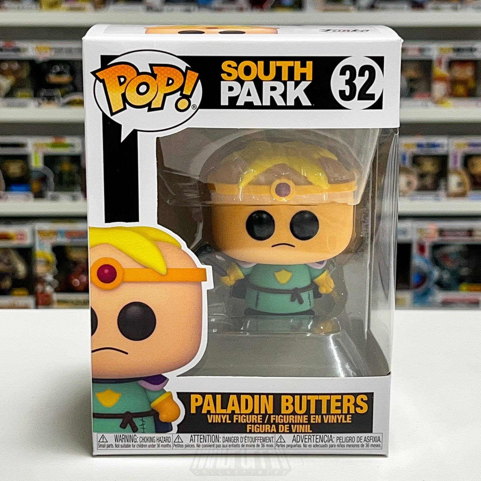 Funko Pop Animation TV South Park Paladin Butters 32 Vinyl Figure Television Toy