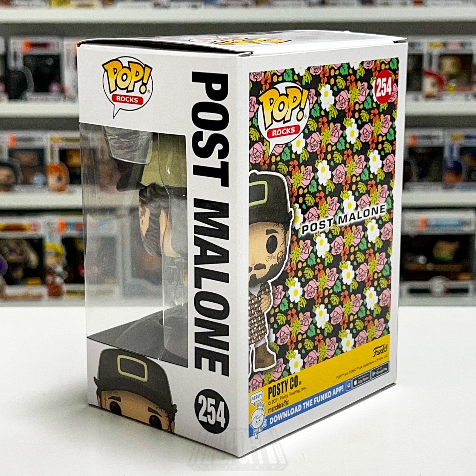 Funko Pop! Rocks Post Malone Sundress 254 Vinyl Figure Brand New In Box NIB MIB2