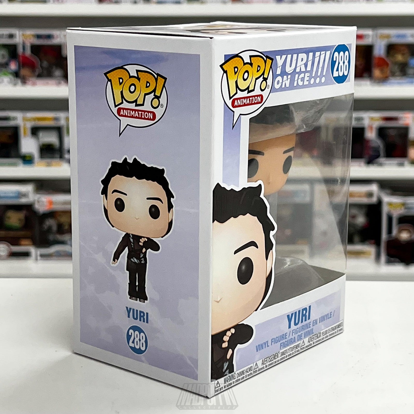 Funko Pop Animation Yuri On Ice #288 Yuri Vinyl Figure New Anime Collectible