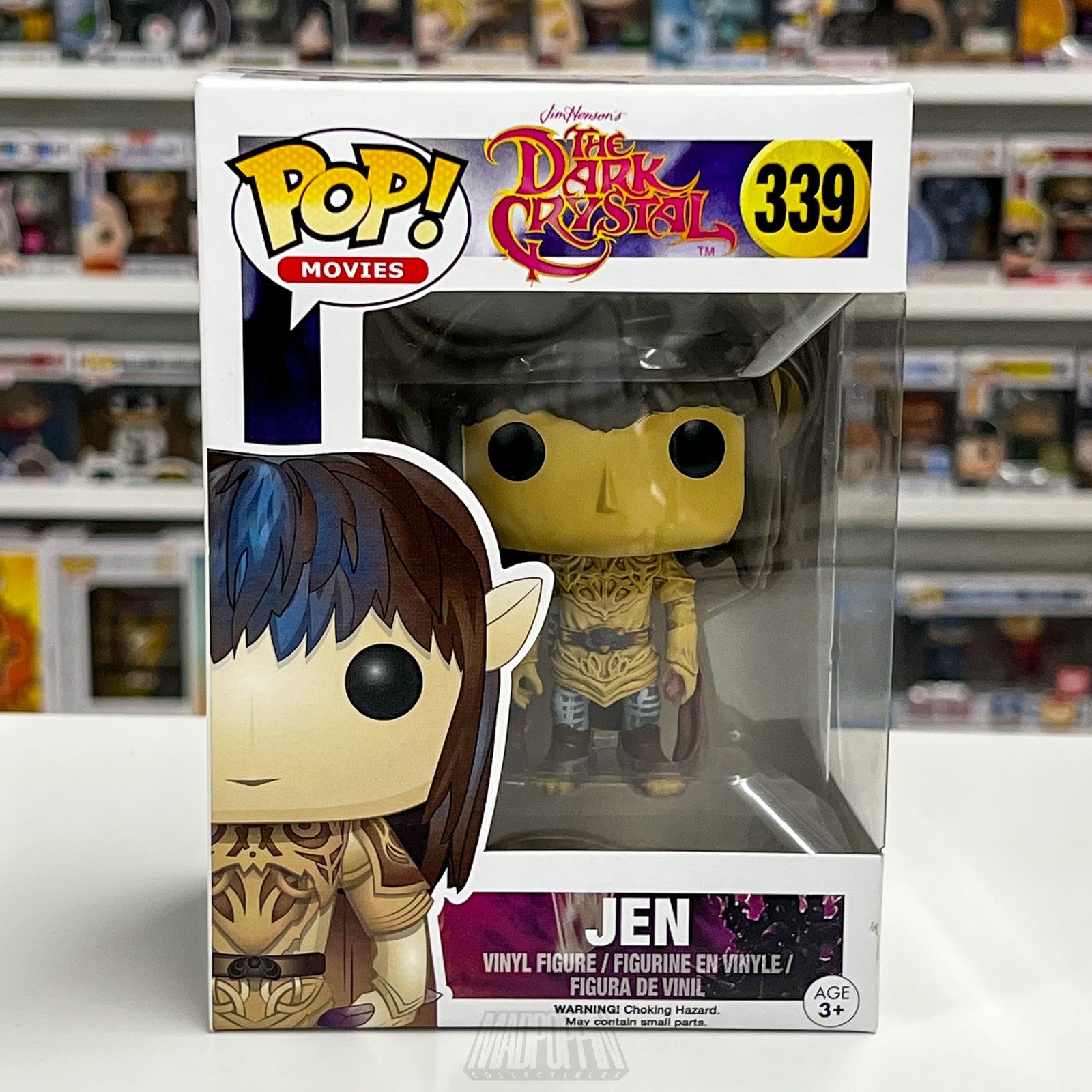 Funko Pop Jen The Dark Crystal 339 Vinyl Figure Movies Collectible Boxed Fantasy