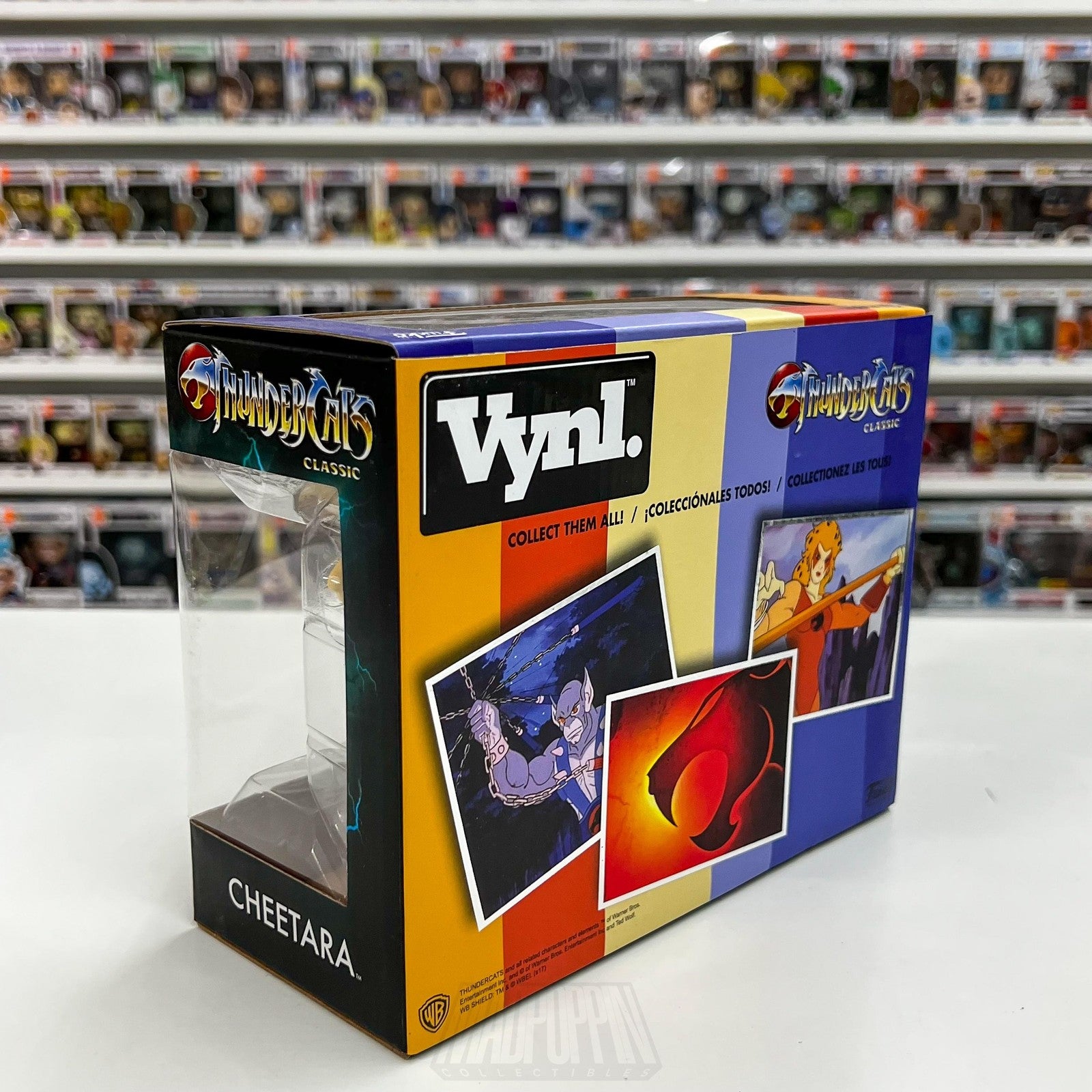 Funko Vynl ThunderCats Classic Panthro + Cheetara 2 Pack Vinyl Figures Boxed Toy