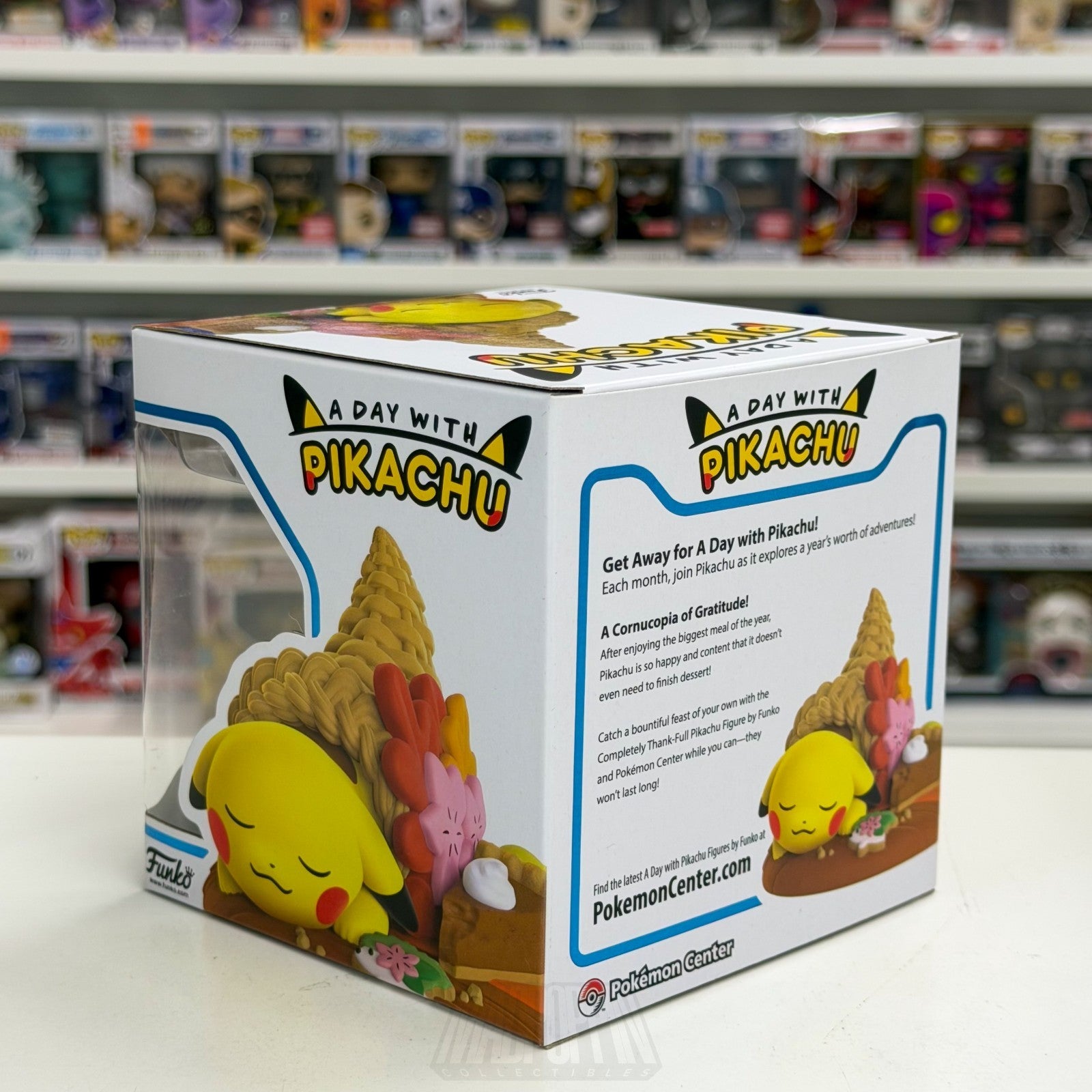 Funko A Day With Pikachu Completely Thank-Full Pokémon Center TCG Vinyl Figure2