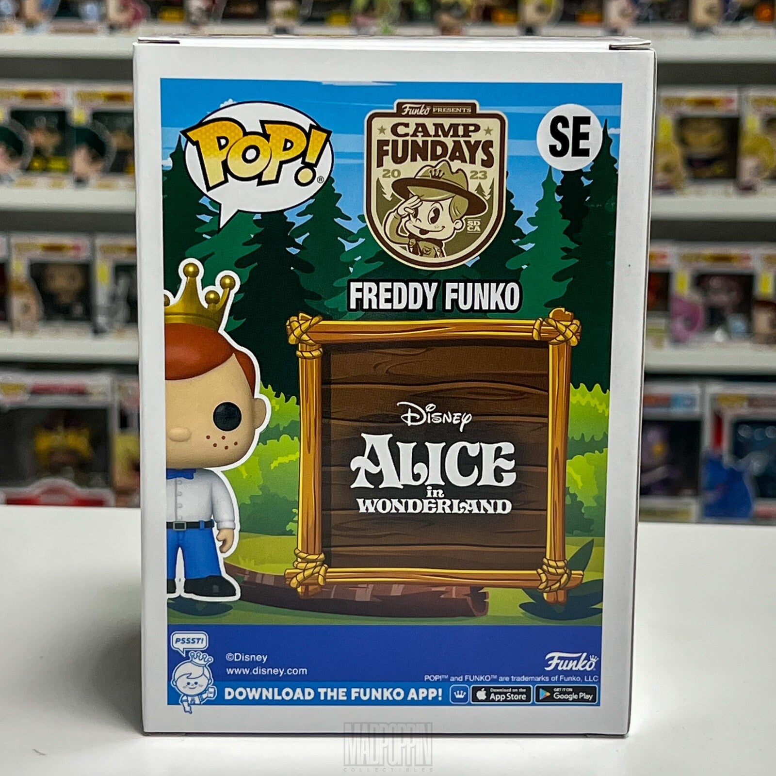 Funko Pop Camp Fundays Freddy Mad Hatter Disney Alice In Wonderland 3500pcs SE
