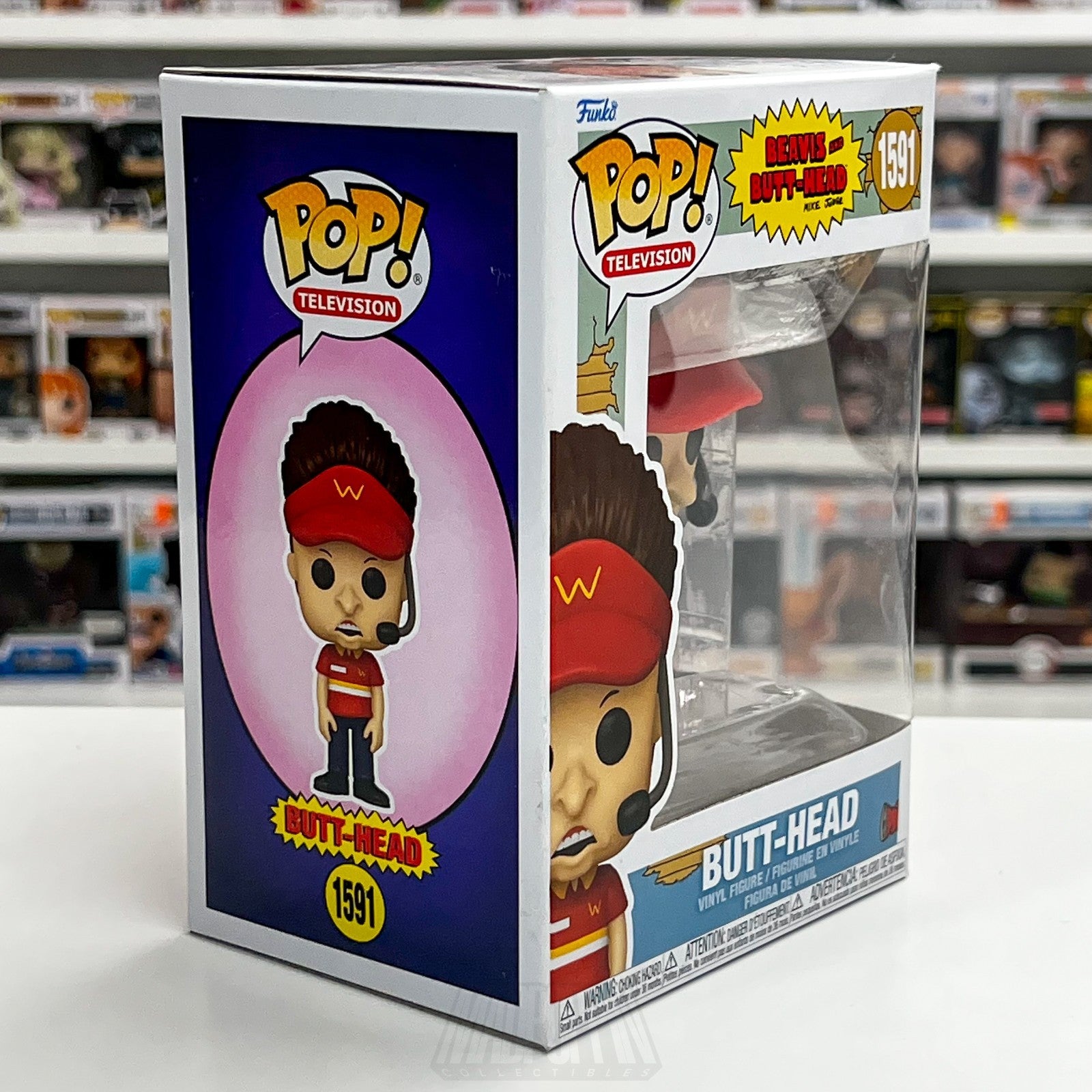 Funko Pop Television Beavis & Butt-Head Burger World Uniform 1591 Vinyl Figure5