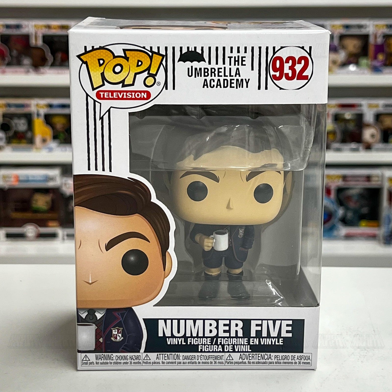Funko Pop! Television Umbrella Academy Number Five 932 Vinyl Figure New In Box