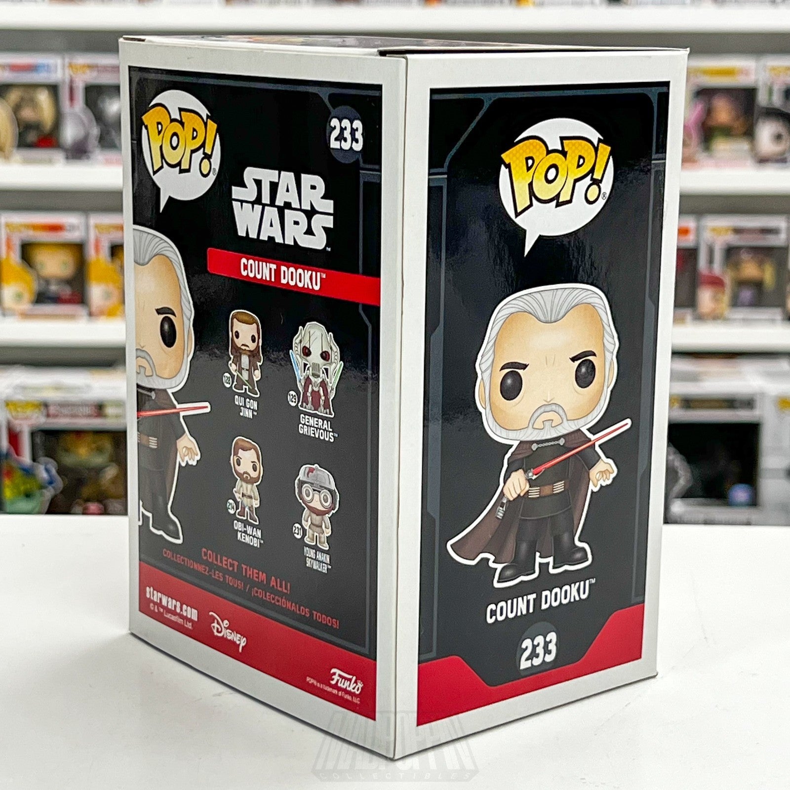 Funko Pop Star Wars Count Dooku Smugglers Bounty 233 Jedi Sith Lord Vinyl Figure4