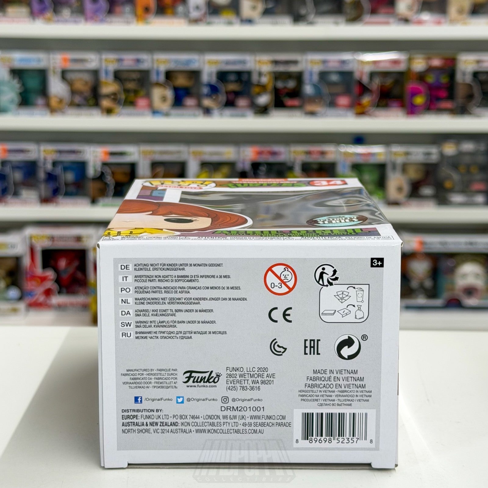 Funko Pop Retro Toys TMNT Turtles April O'Neil Specialty Series 34 Vinyl Figure7