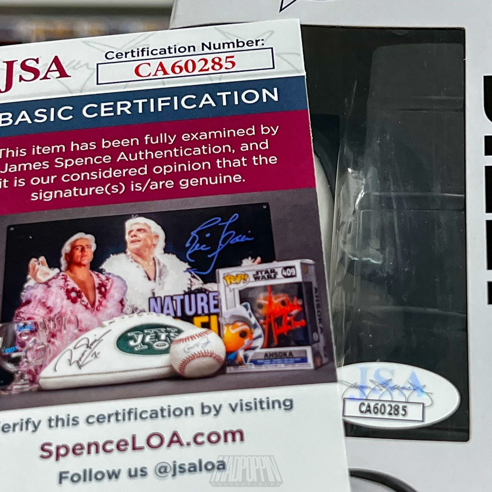 Funko Pop Movies Saw Billy Signed Tobin Bell 52 JSA Authentic Vaulted Horror MIB