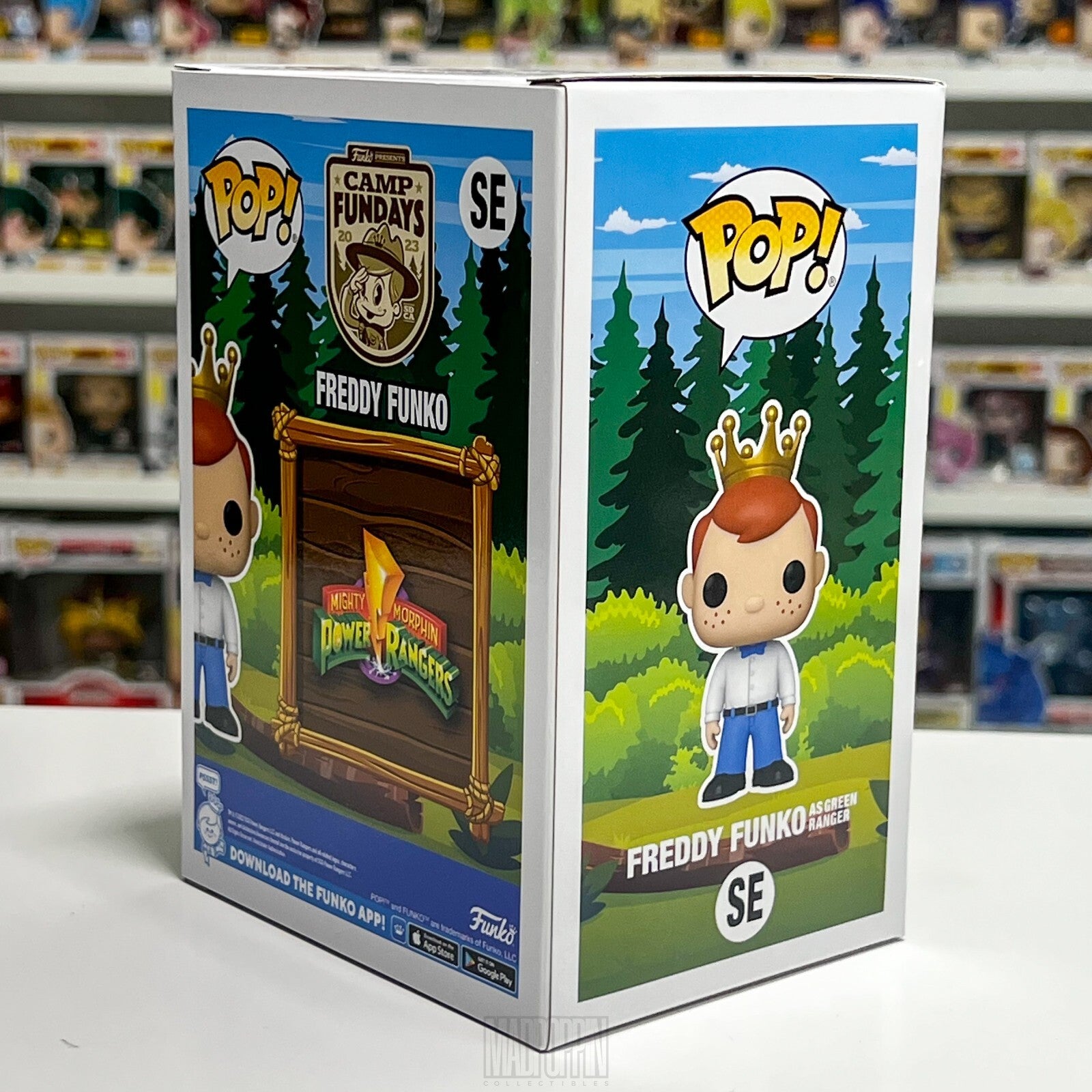 Funko Pop Camp Fundays Freddy Green Ranger Dragon Dagger Tommy MMPR 5000pcs SE