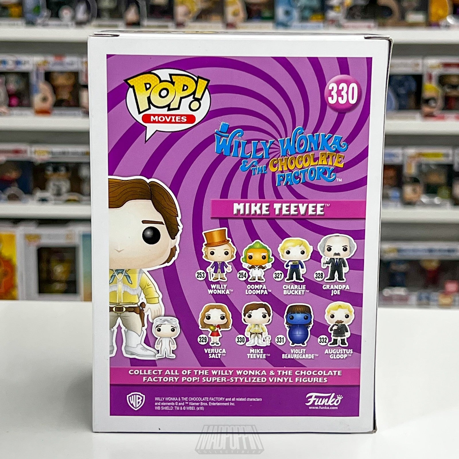 Funko Pop Movies Willy Wonka & The Chocolate Factory Mike Teevee 330 Vaulted