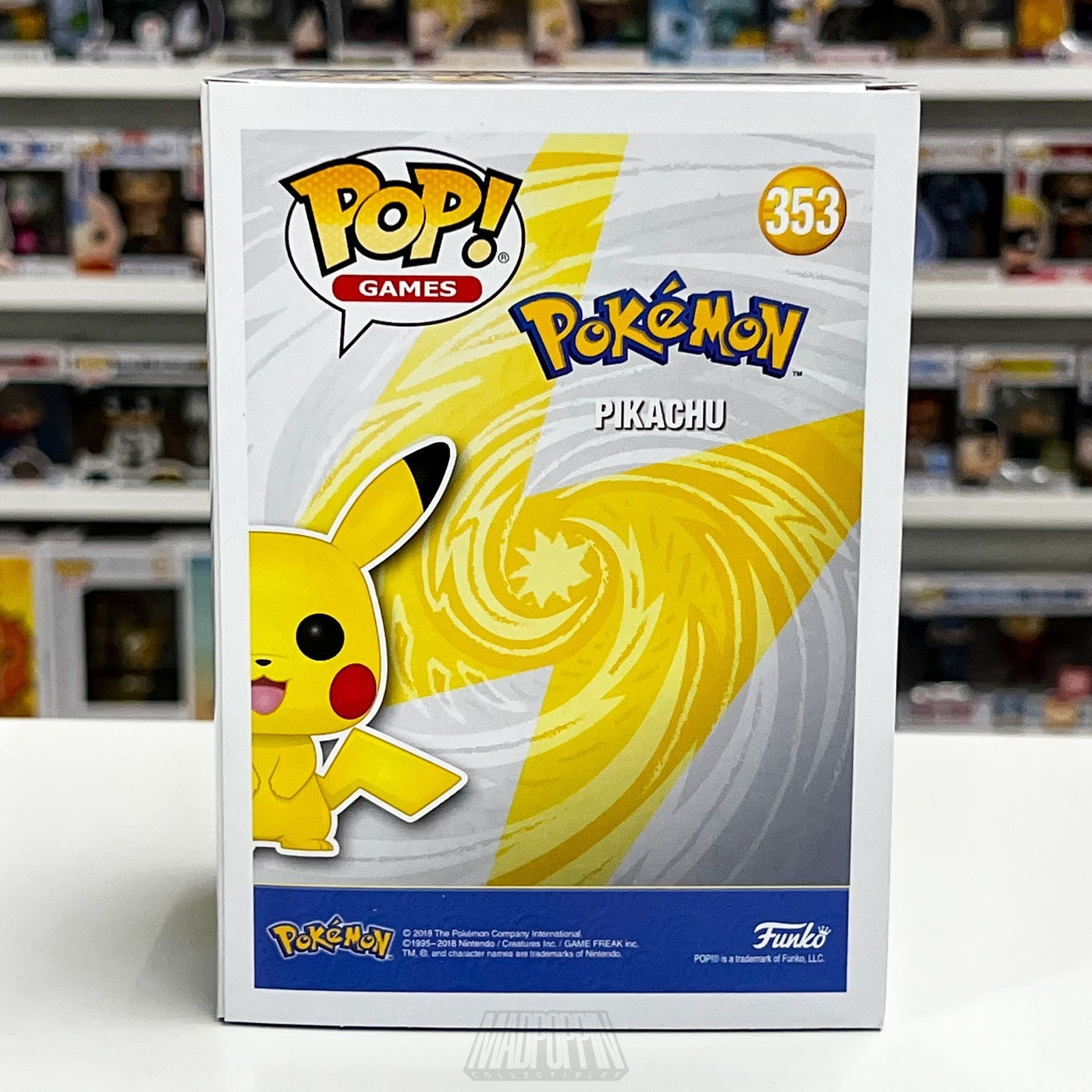 Funko Pop Video Games Pokemon Pikachu Target Exclusive 353 GO Japan TCG