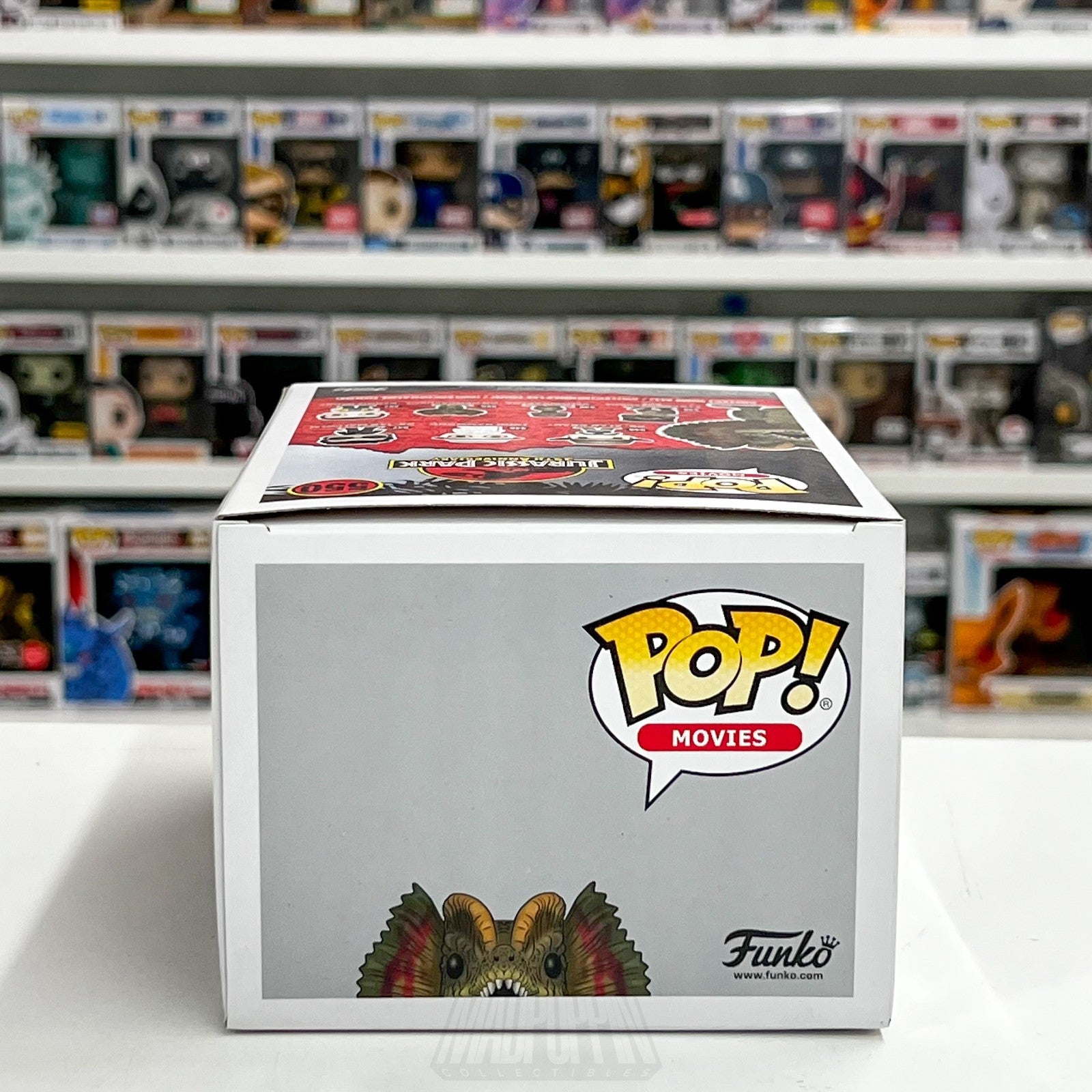 Funko Pop Movies Jurassic Park Dilophosaurus Red Target 550 Dinosaur Toy Figure6