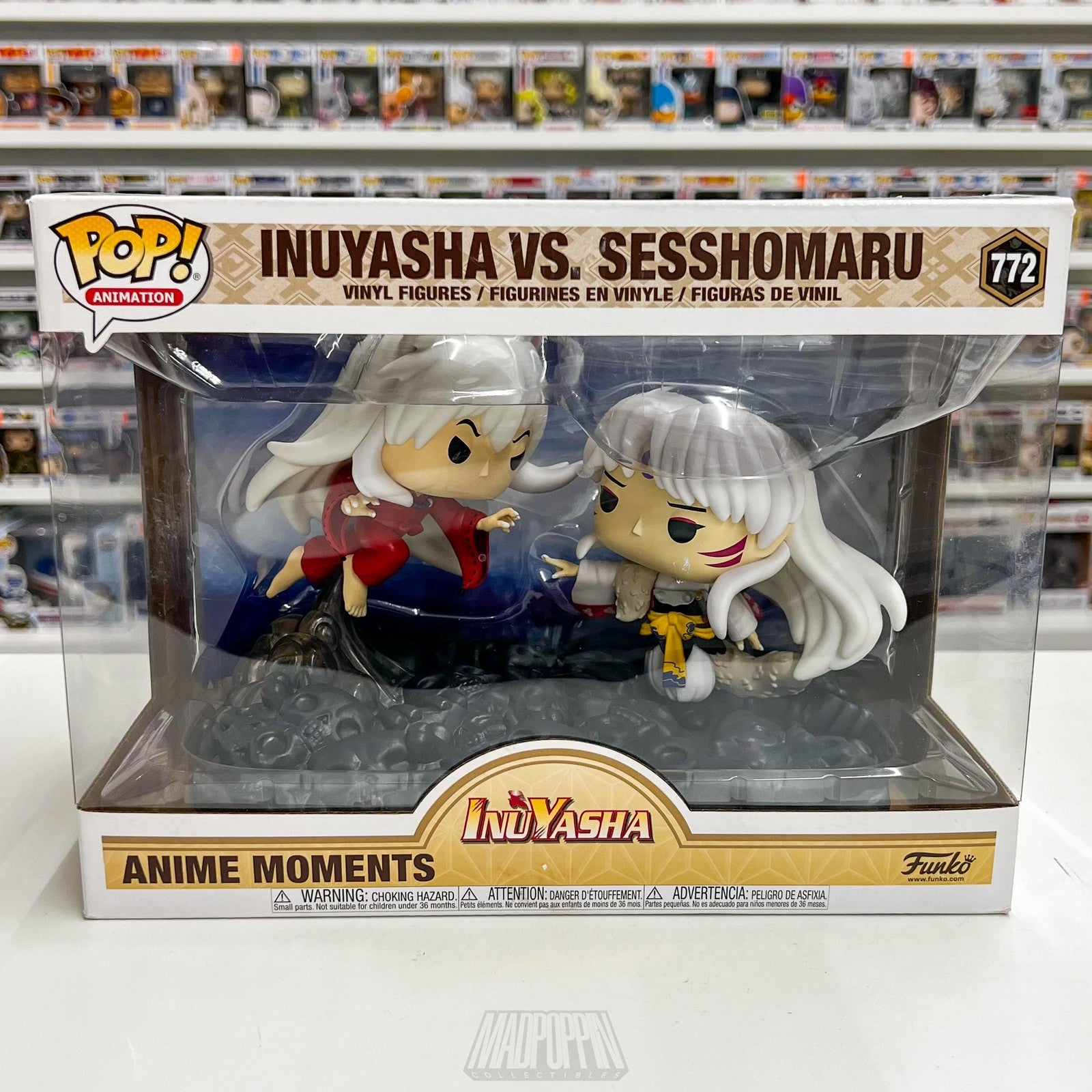 Funko Pop Animation Inuyasha vs Sesshomaru 772 Anime Moments Figure Set New Box