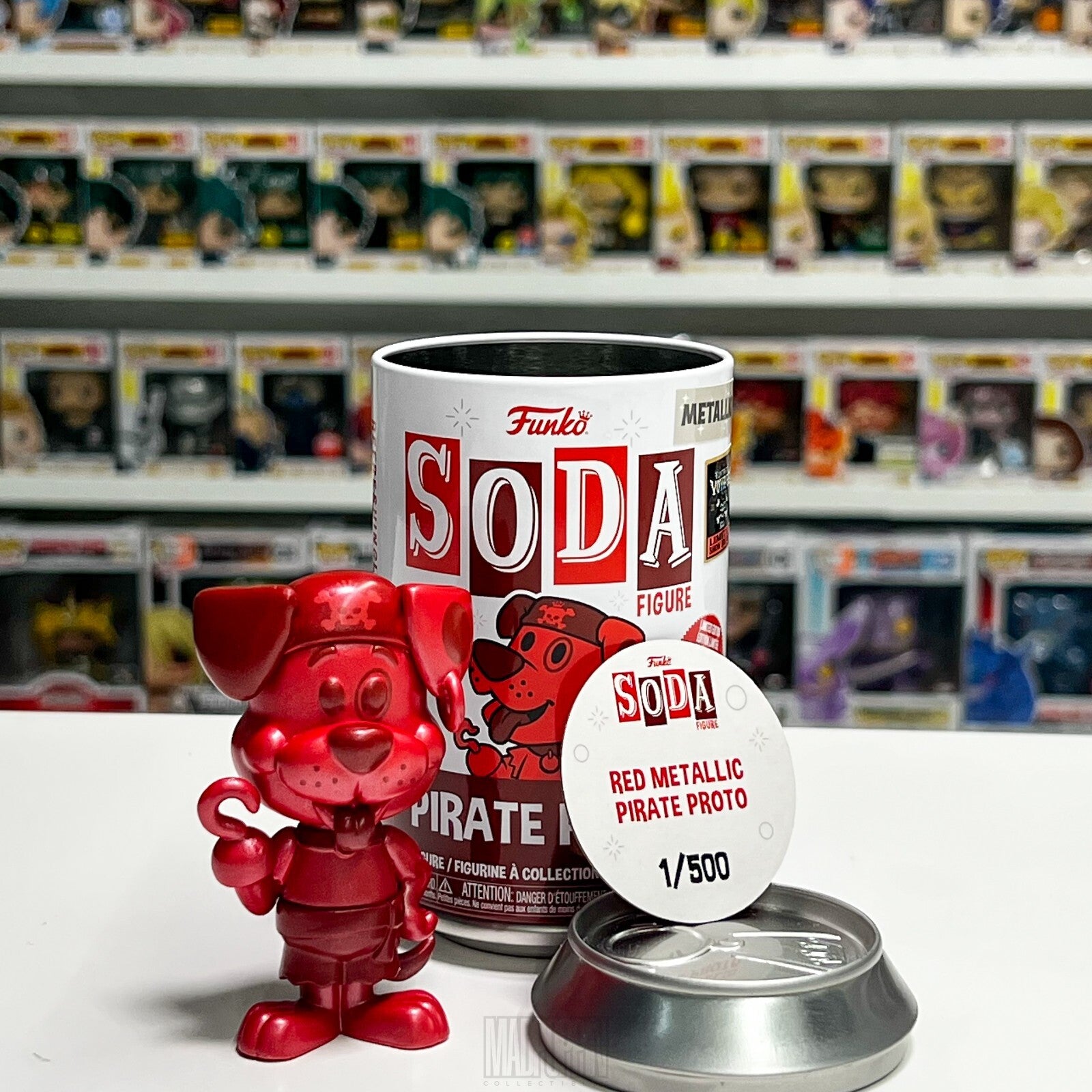 Funko Soda Pirate Proto Red Metallic Fundays Funtastic Voyage 500pcs 2024