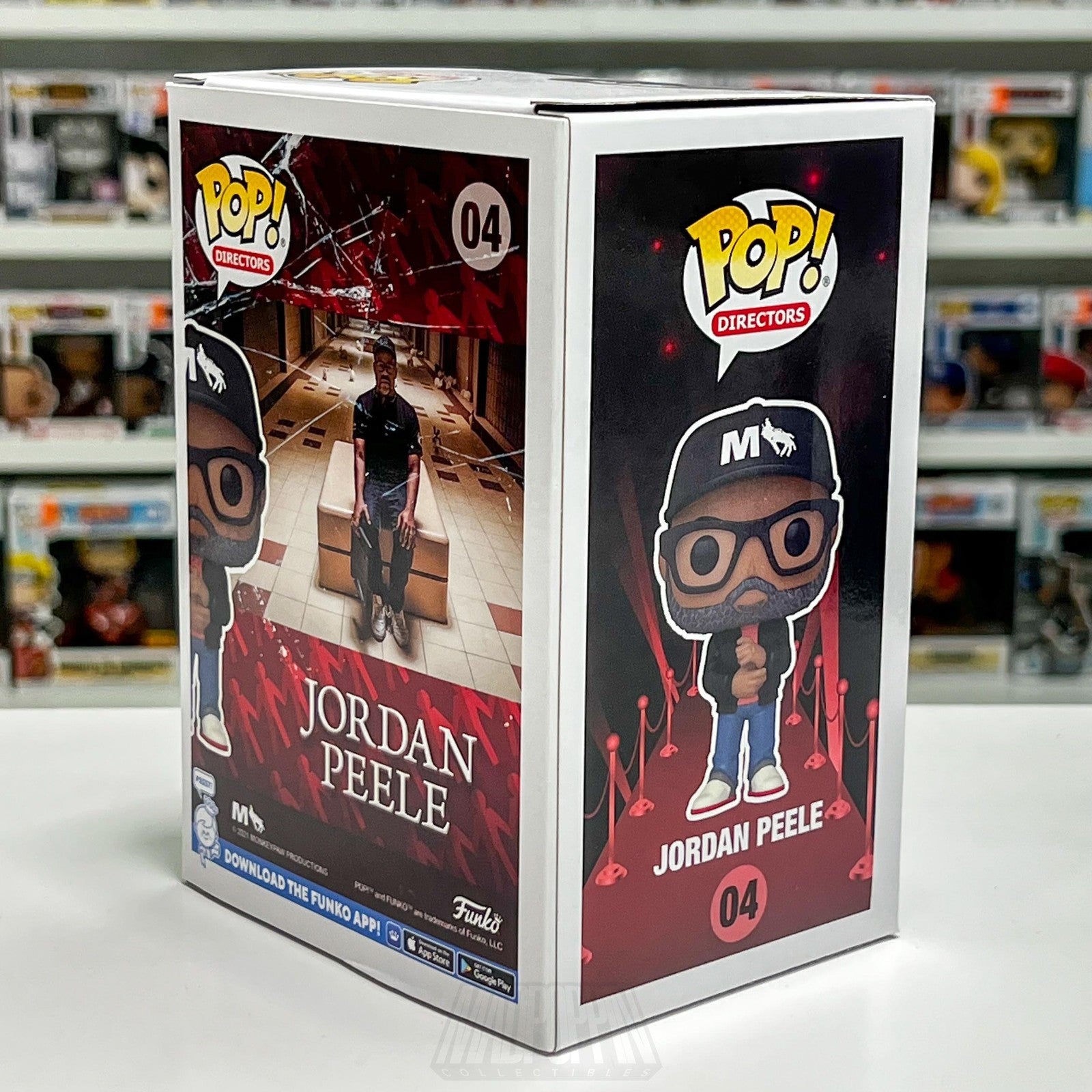 Funko Pop Directors Jordan Peele 04 Vinyl Figure Collectible Movies Horror Toy