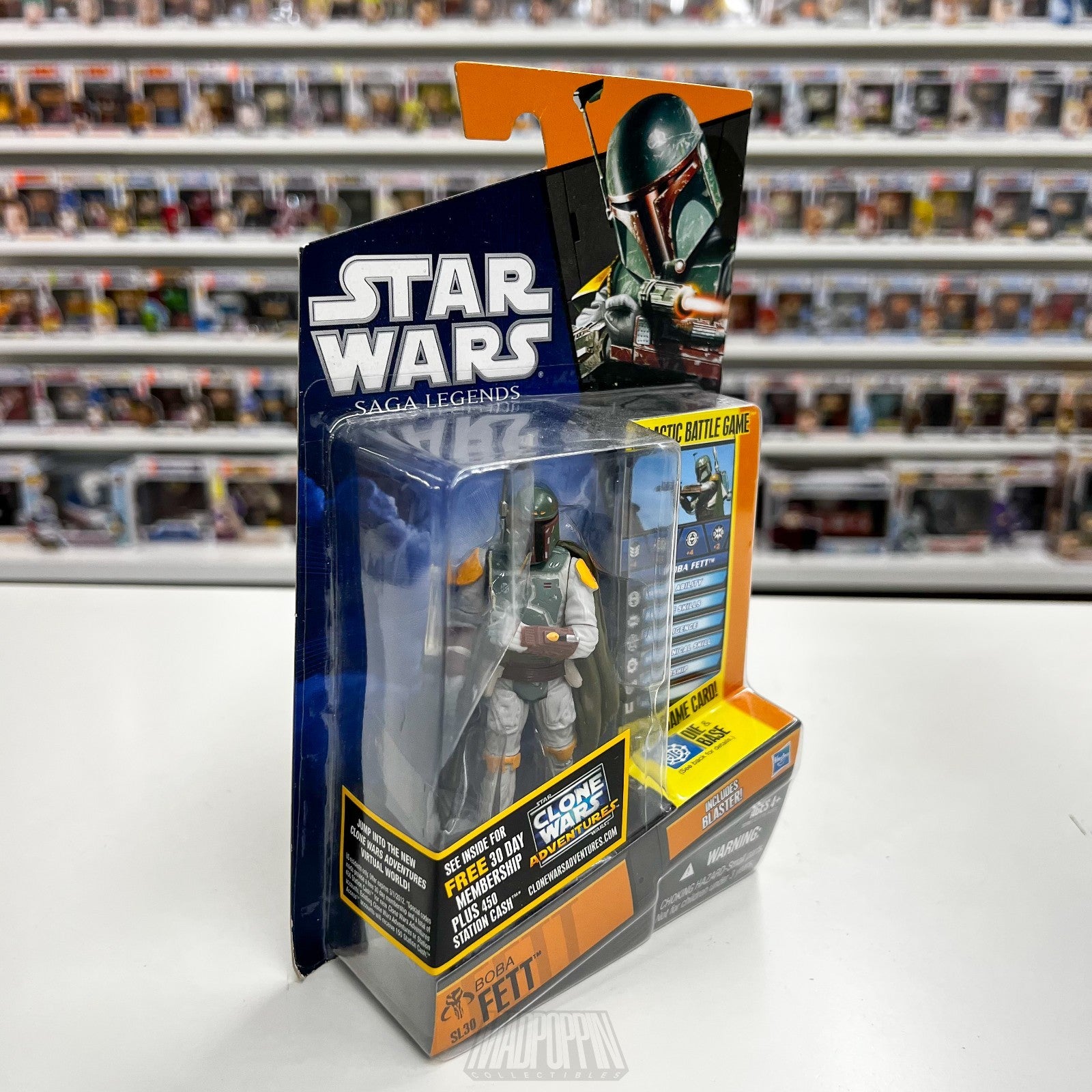 Star Wars Saga Legends Boba Fett SL30 Action Figure 2011 Hasbro Sealed Galactic