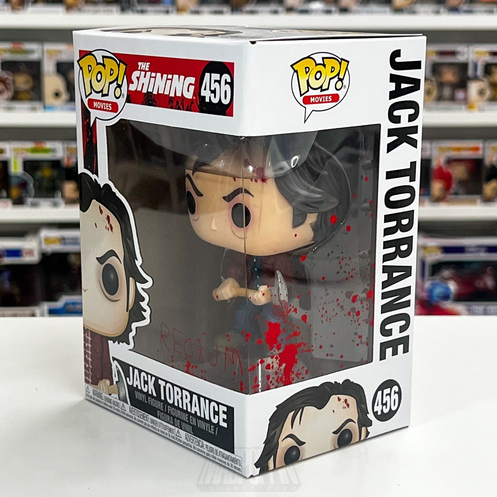 Funko Pop Movies Shining Jack Torrance 456 Horror Kubrick Nicholson Vinyl Figure1