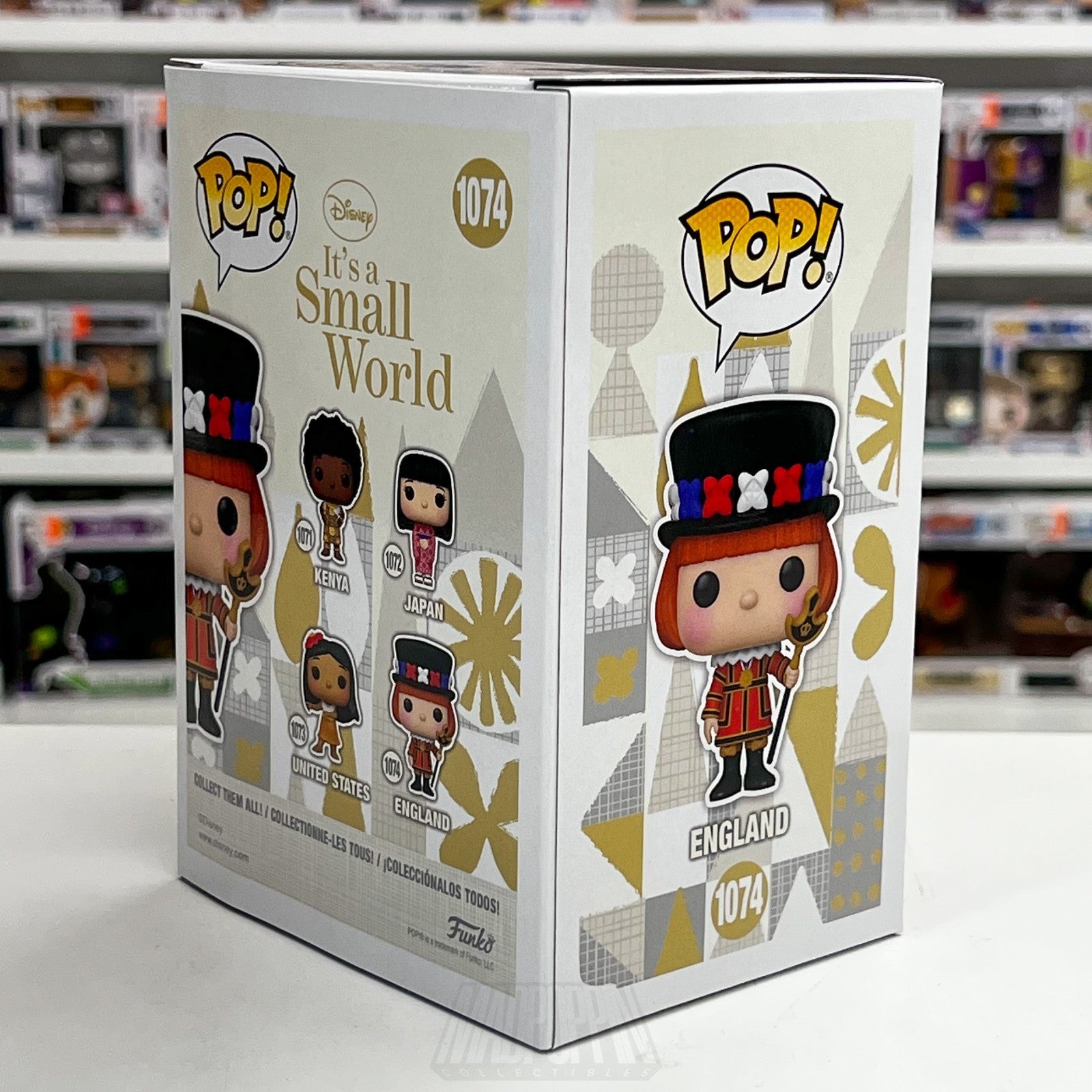 Funko Pop Disney It's A Small World England 1074 Fantasyland Ride Vinyl Figure4