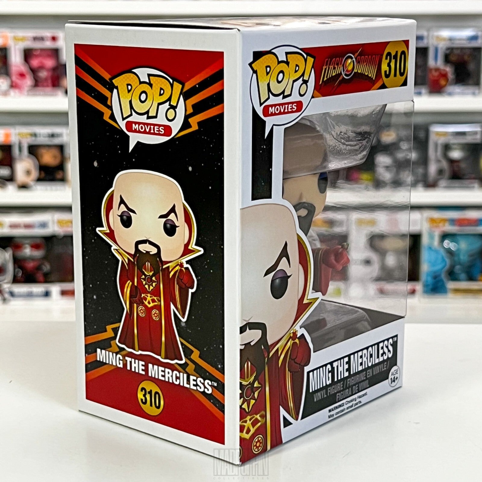 Funko Pop Movies Flash Gordon Ming the Merciless Vaulted Space Opera Mongo 310