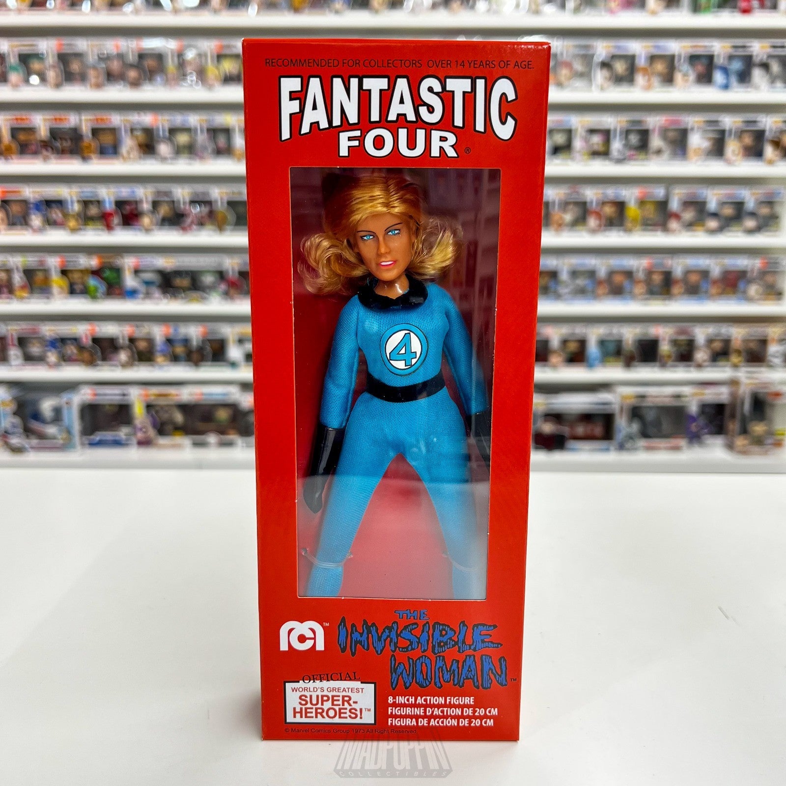 Mego Mighty Marvel Invisible Woman Superheroes 8" Fantastic Four Disney 4000 Pcs