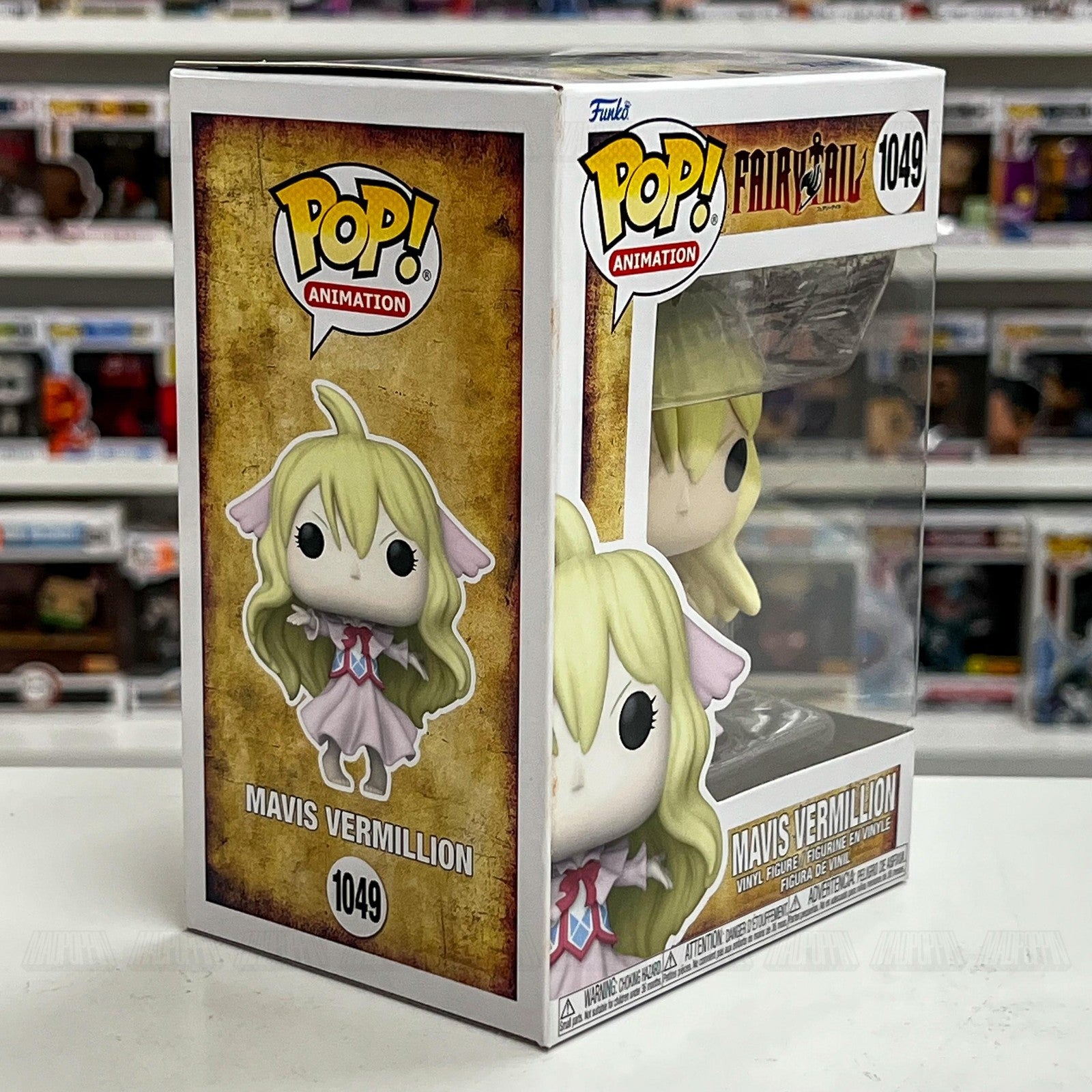 Funko Pop Animation Fairy Tail 1049 Mavis Vermillion Vinyl Figure New In Box