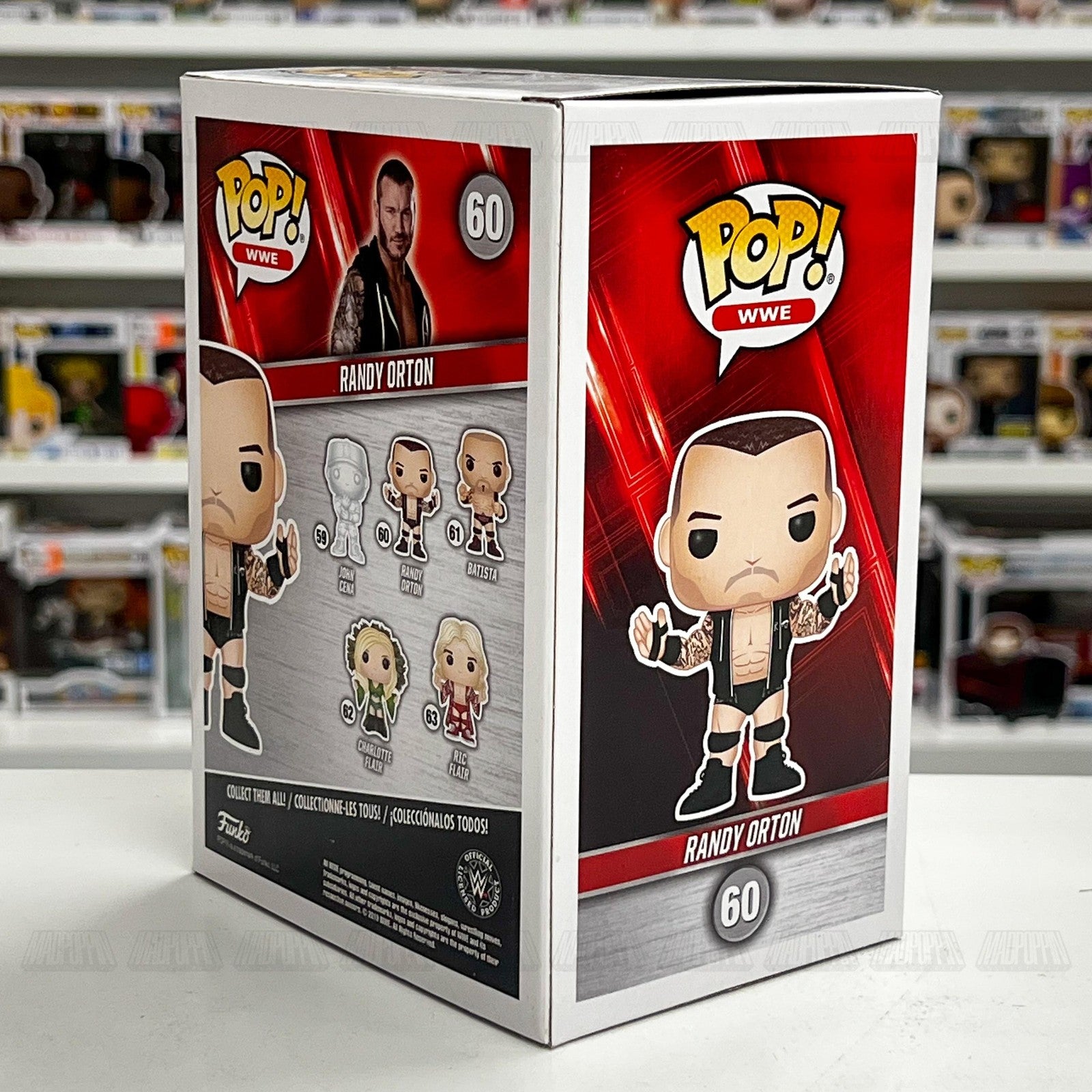 Funko Pop WWE Randy Orton Vinyl Figure #60 New in Box Wrestling Collectible Toy